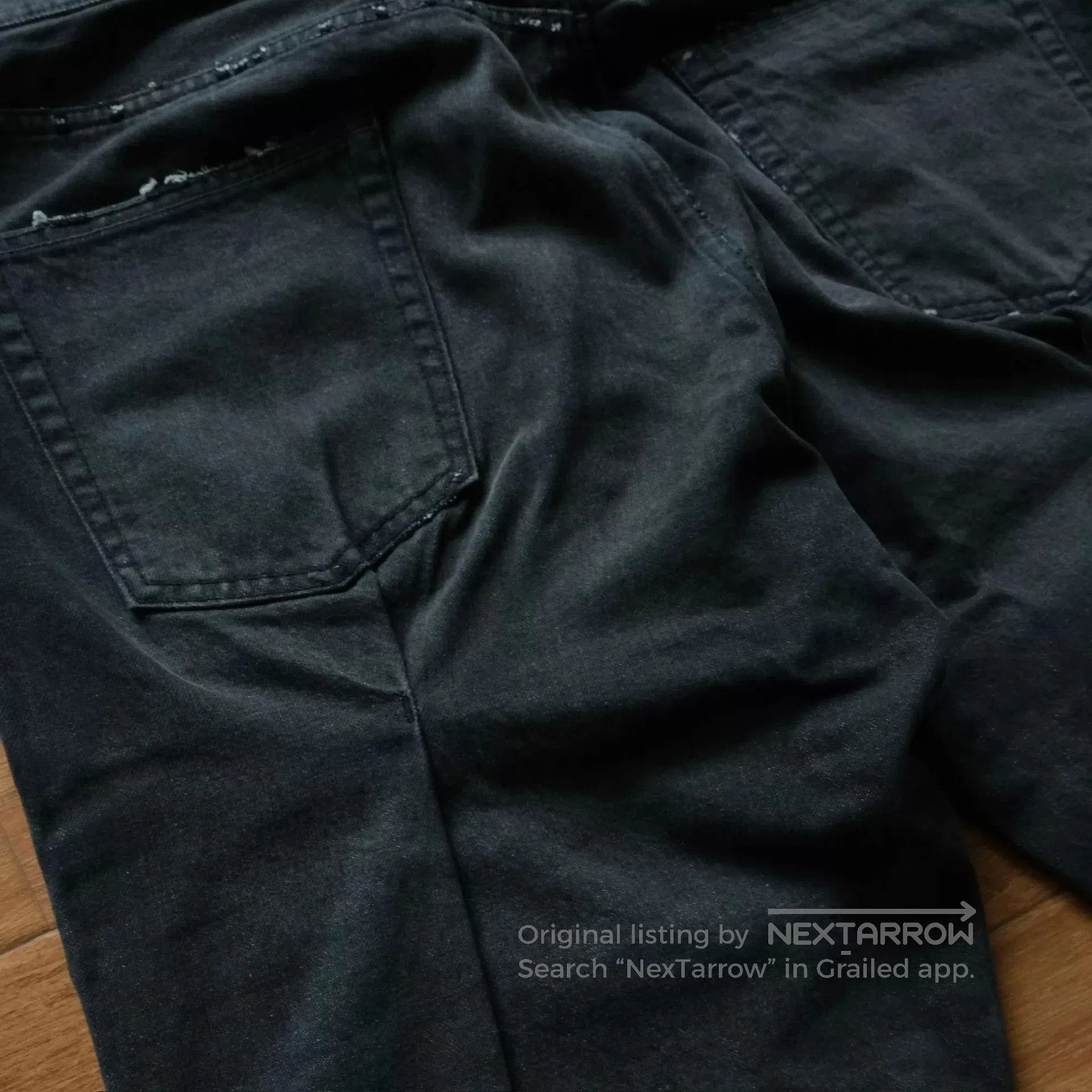 Visvim visvim journeyman black pants with damage. Size US 30 / EU 46 - 6 Thumbnail