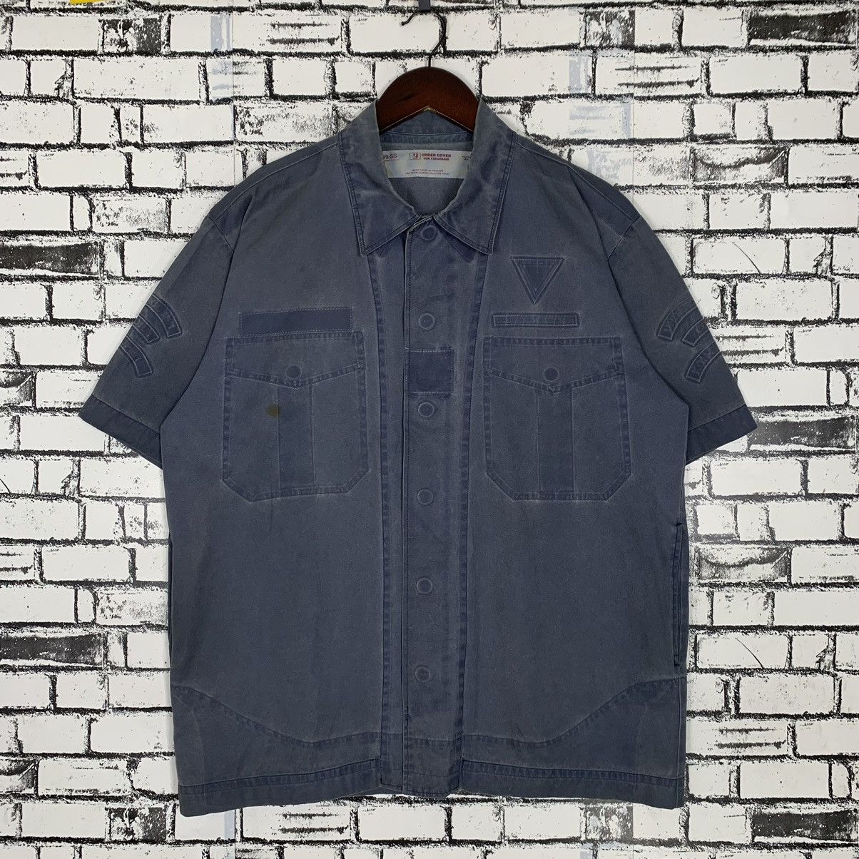 Jun Takahashi Undercover Jun Takahashi Button Up Shirt Short Sleeve Size US M / EU 48-50 / 2 - 2 Thumbnail