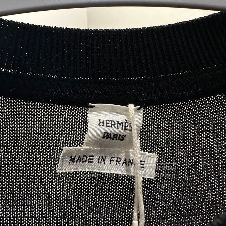 Hermes Hermes Patterned silk knit long-sleeve Size XS / US 0-2 / IT 36-38 - 3 Thumbnail
