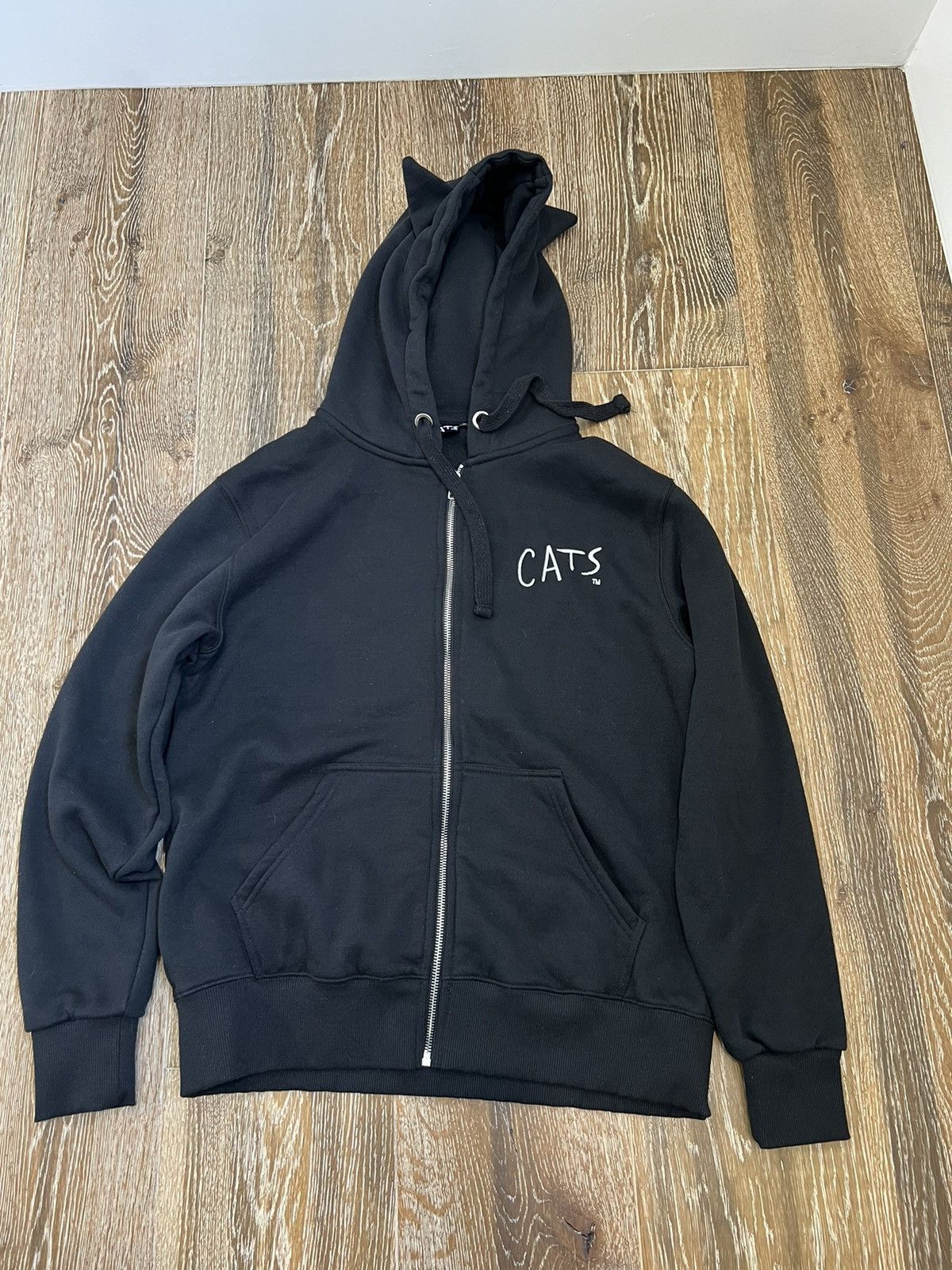 Vintage Cats creative goods promo zip up hoodie Size US S / EU 44-46 / 1 - 1 Thumbnail