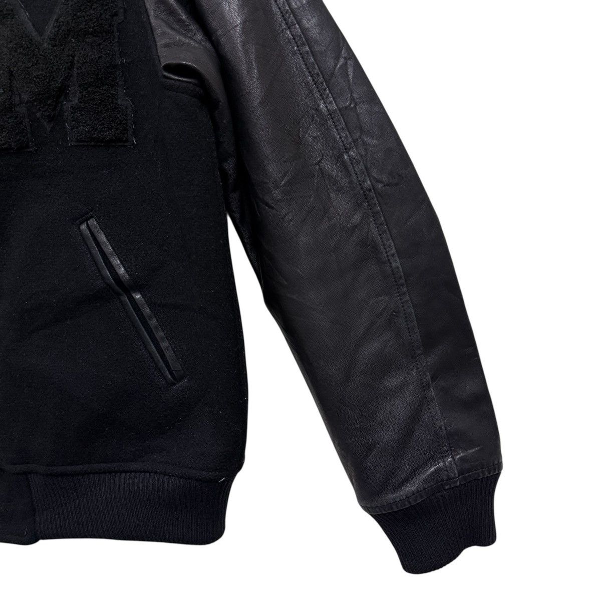 Maison MIHARA YASUHIRO Mihara Yasuhiro Reversible Varsity Jacket Wool + Horse Hide Size US L / EU 52-54 / 3 - 7 Thumbnail