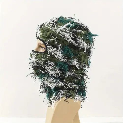 Other Unisex Y2K Knit Hat Face Mask Size ONE SIZE - 4 Thumbnail