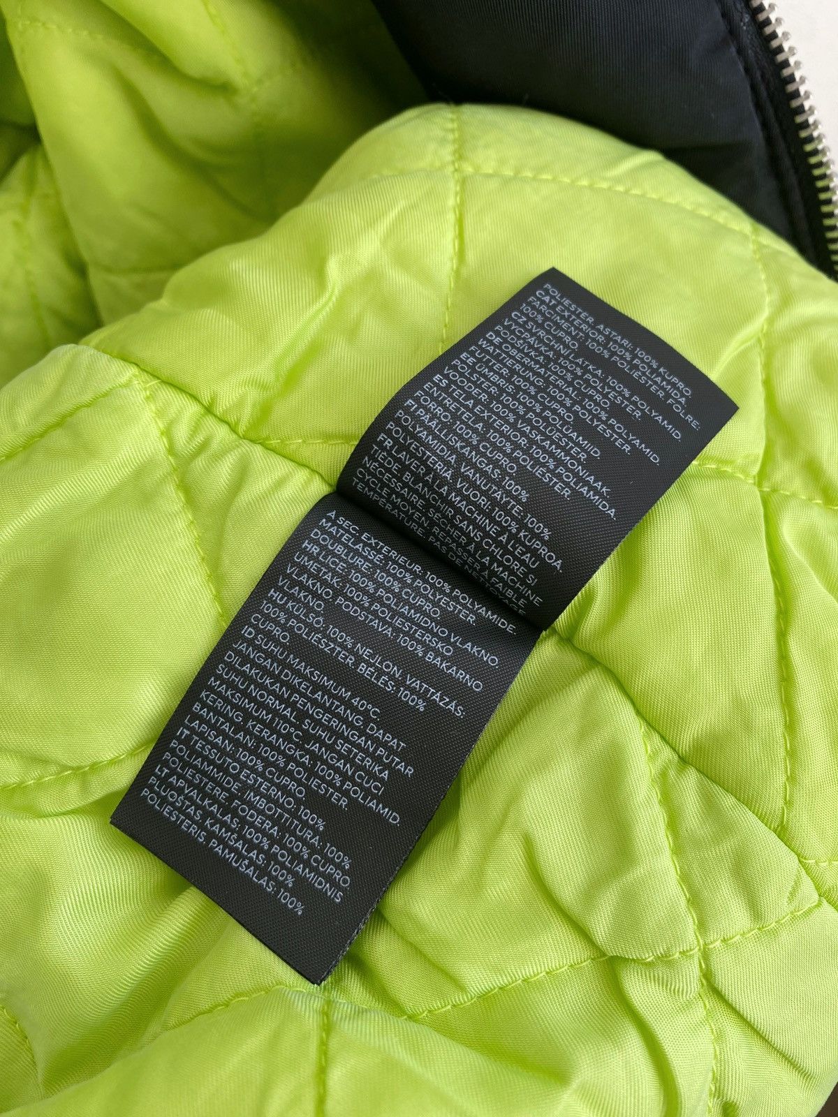 Mugler Mugler x H&M Nylon Bomber Jacket Size L Size US L / EU 52-54 / 3 - 12 Thumbnail