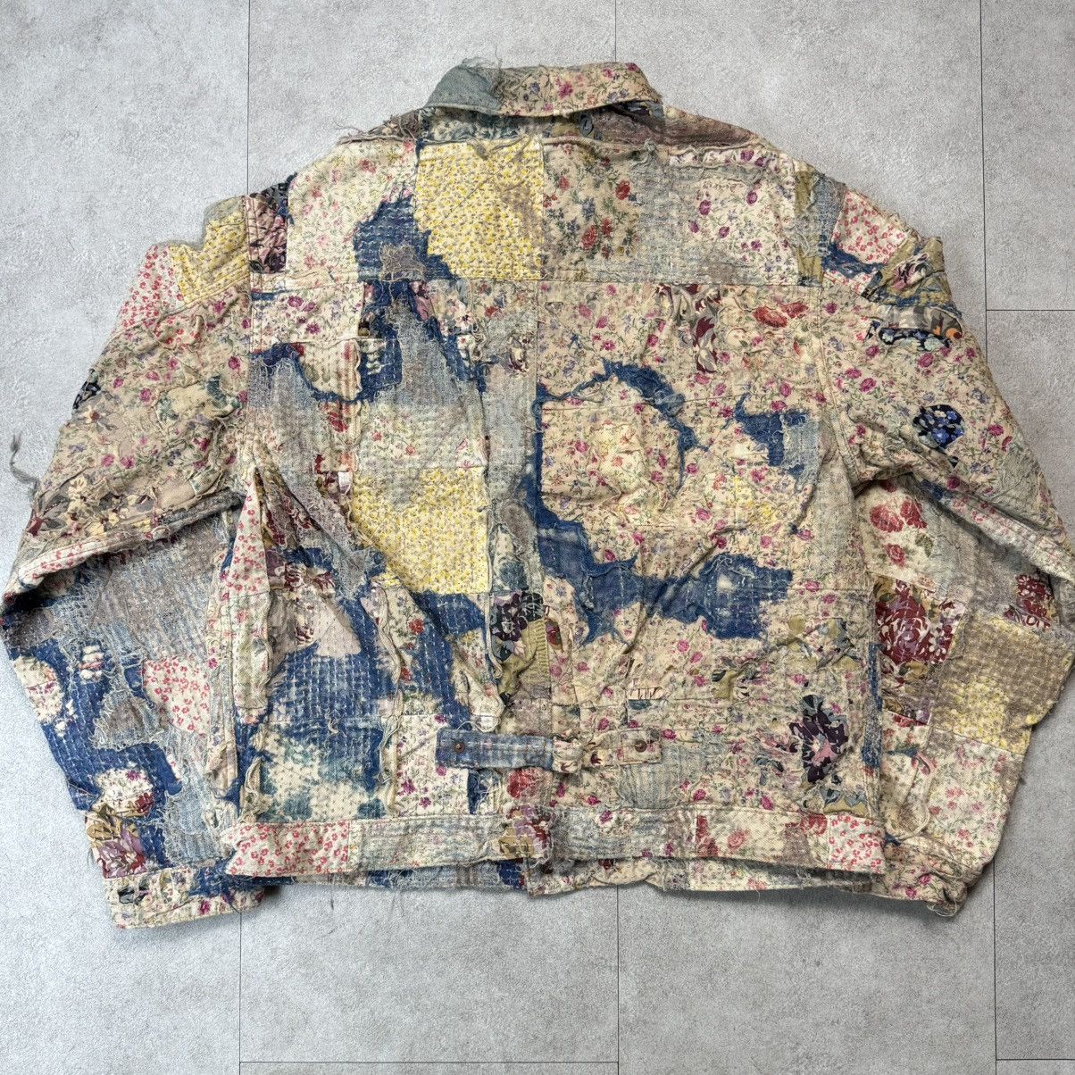 Kapital × Kapital Kountry Kapital Kountry BORO SPRING 1ST Denim Jacket Size US L / EU 52-54 / 3 - 2 Thumbnail