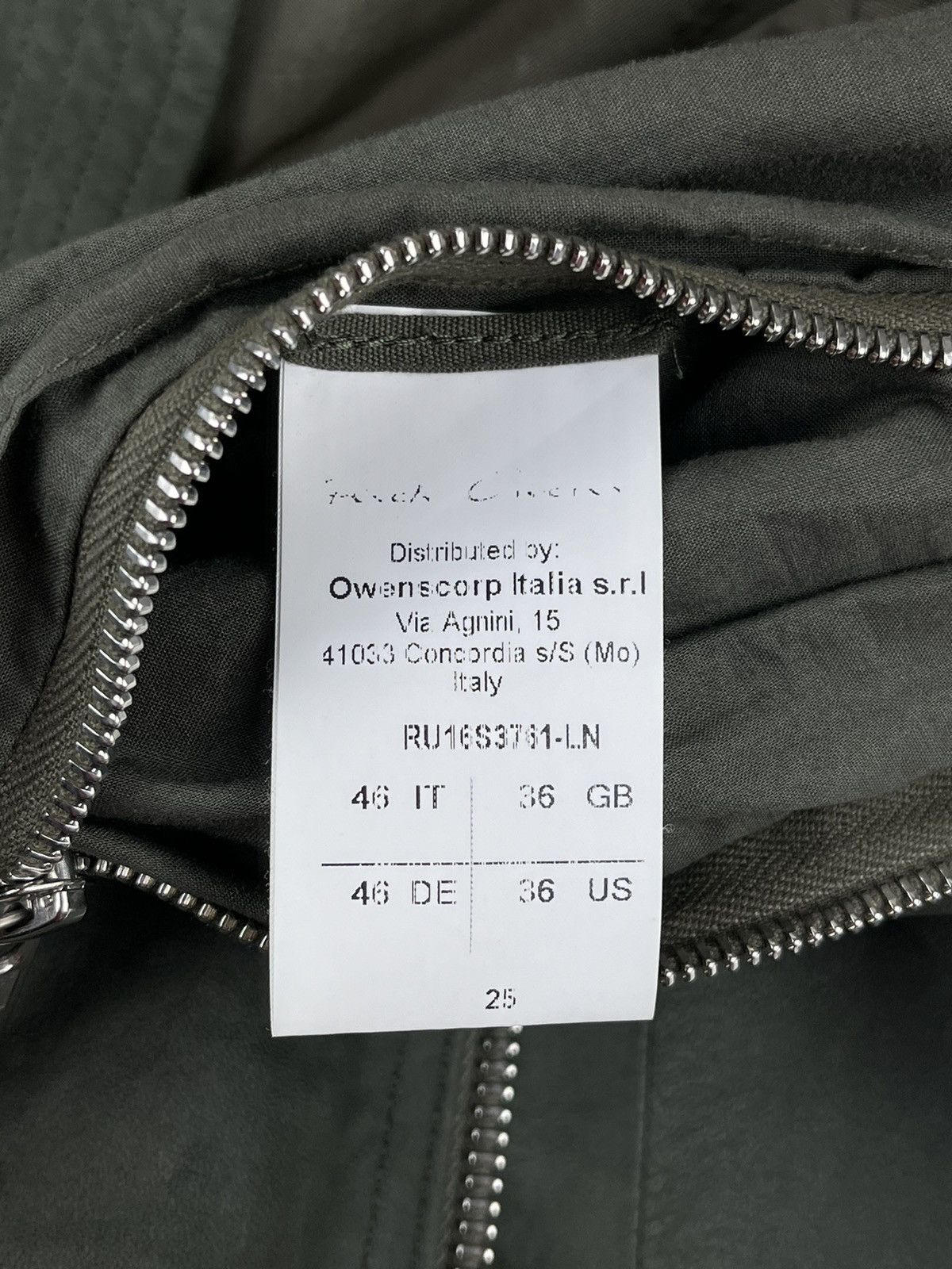 Rick Owens SS16 Rick Owens Cyclops Intarsia Lamb Leather Jacket Size US S / EU 44-46 / 1 - 8 Thumbnail