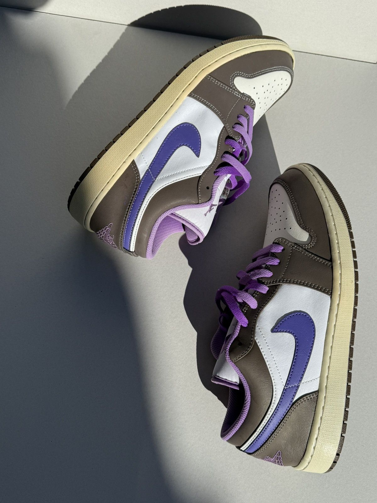 Jordan Brand (new+box) Custom Air Jordan 1 Low Men Sz 12 US (sun-dried) Size US 12 / EU 45 - 11 Thumbnail