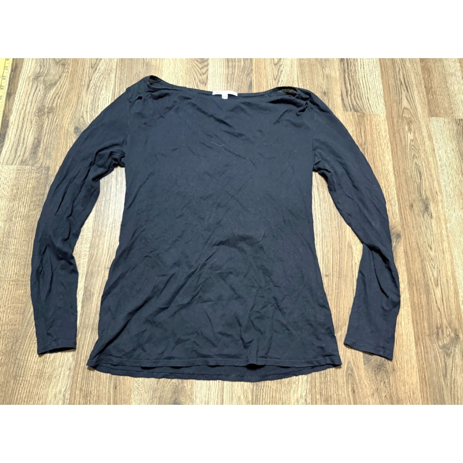 Gap GAP Shirt Womens Small Black Long Sleeve Shirt Size S / US 4 / IT 40 - 2 Thumbnail