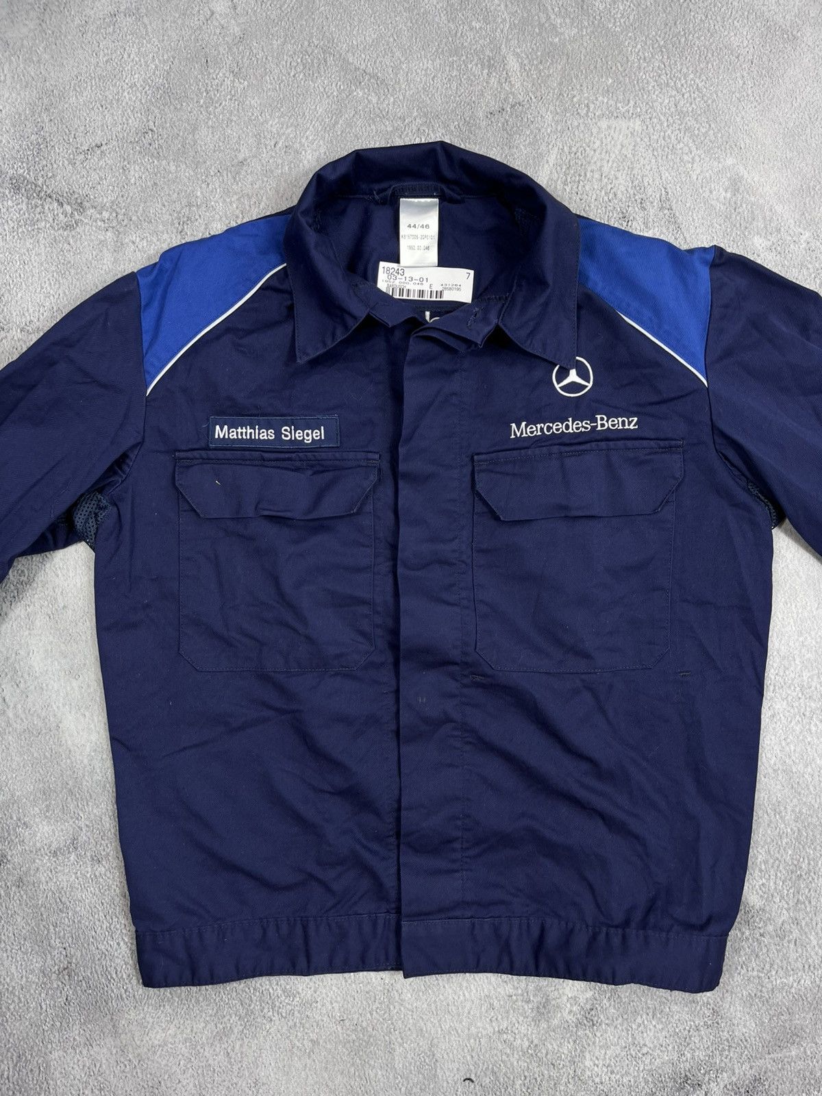Mercedes-Benz Vintage Y2K Mercedes Benz racing F1 light jacket workwear S Size US S / EU 44-46 / 1 - 11 Thumbnail