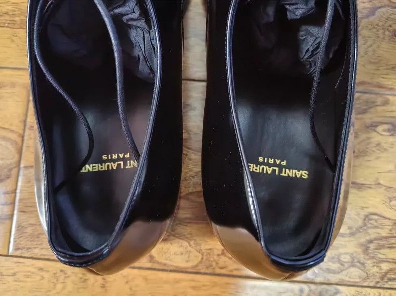 Saint Laurent Paris Saint Laurent Paris Dress Leather Shoes 2505-Nextarrow Size US 7.5 / EU 40-41 - 6 Thumbnail