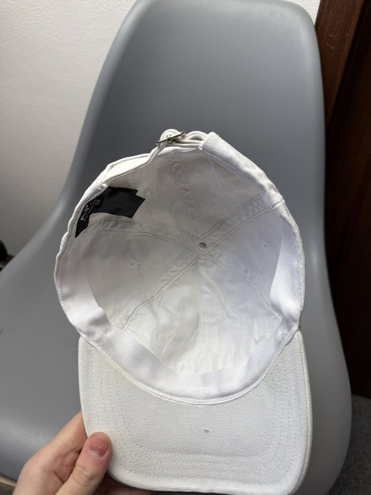 A.P.C. Vintage A.P.C White Cap Size ONE SIZE - 11 Thumbnail