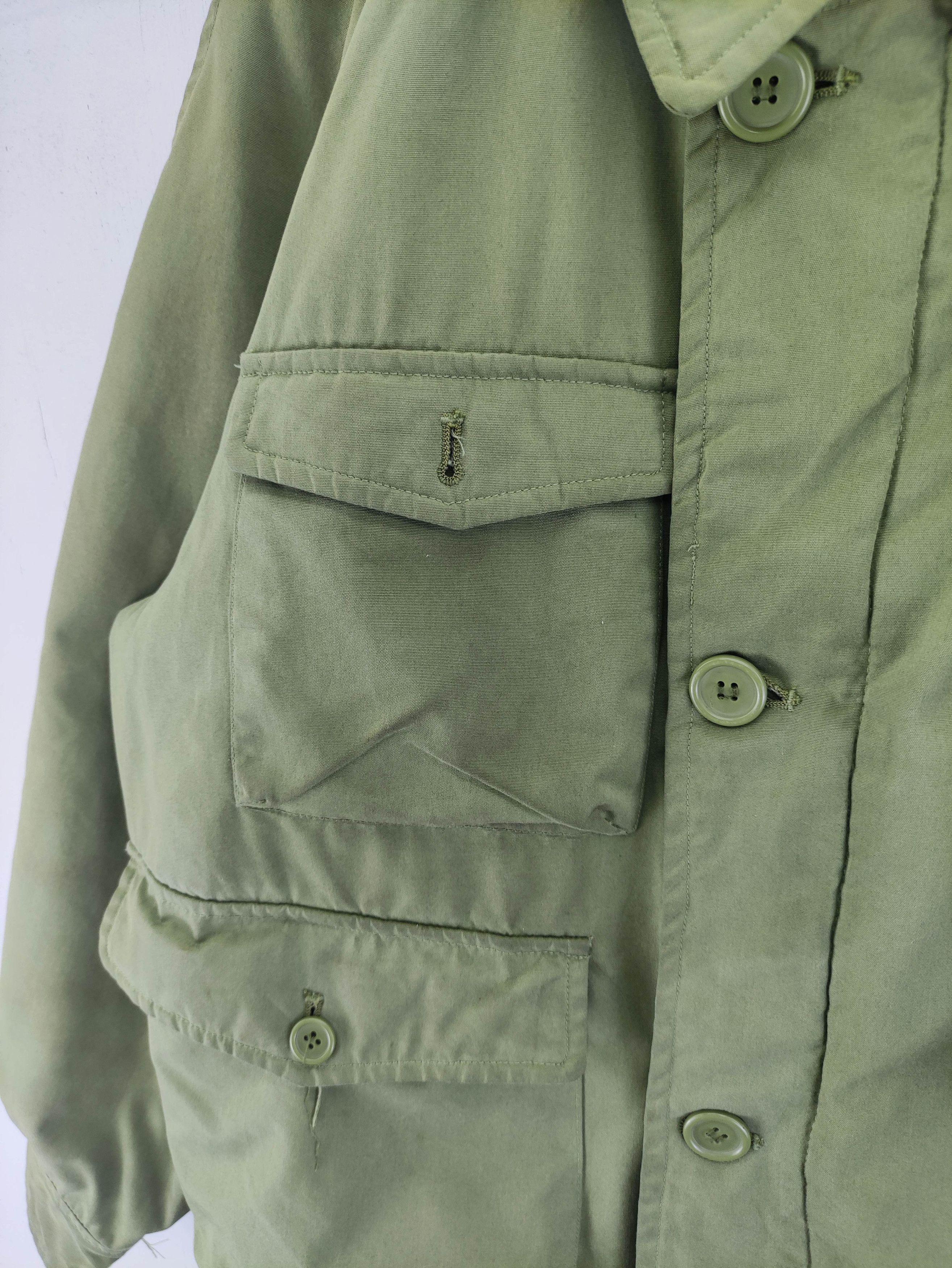 Issey Miyake Vintage Tete Homme Issey Miyake Army Parachute Jacket Size US L / EU 52-54 / 3 - 2 Thumbnail