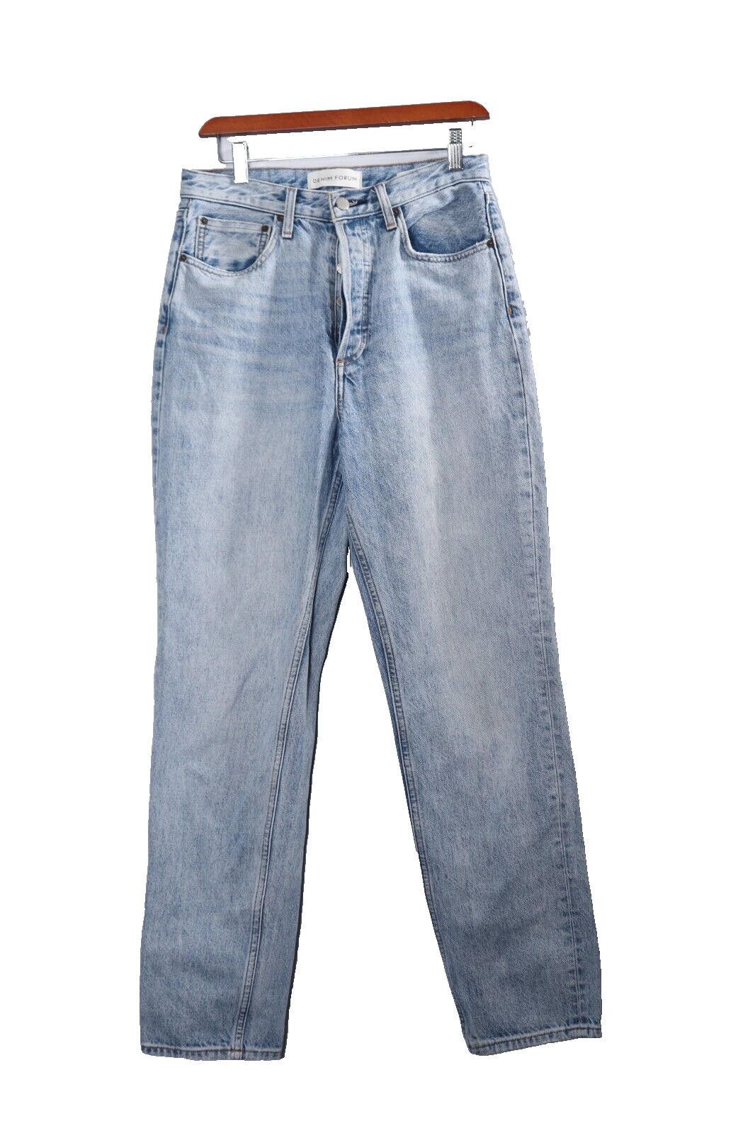 Designer Denim Forum US26 Blue Boyfriend High Rise Loose 28L Jeans Size 26" / US 2 / IT 38 - 5 Thumbnail