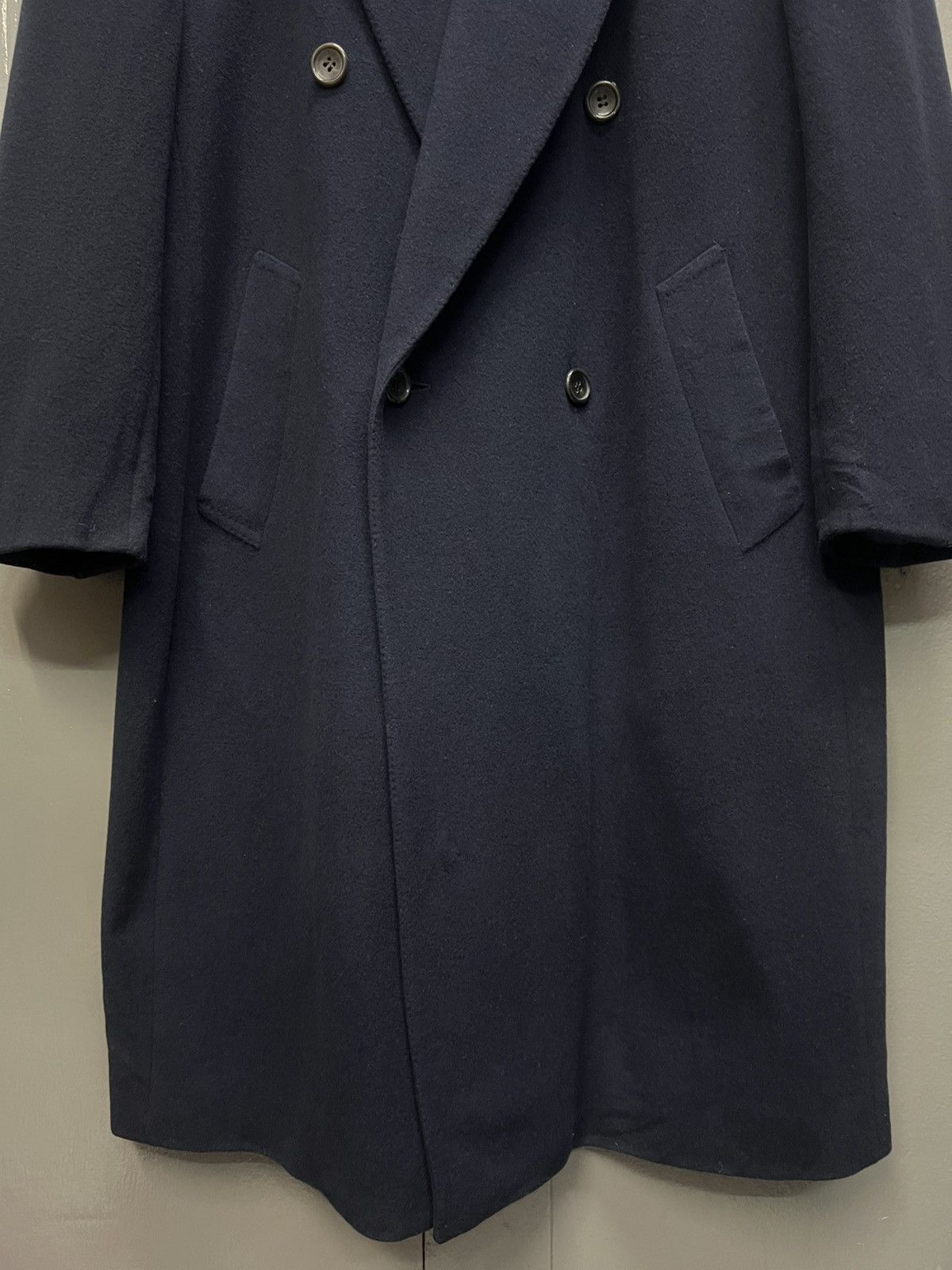 Lanvin Lanvin Paris Wool Long Coat Double Breast Size US XL / EU 56 / 4 - 7 Thumbnail