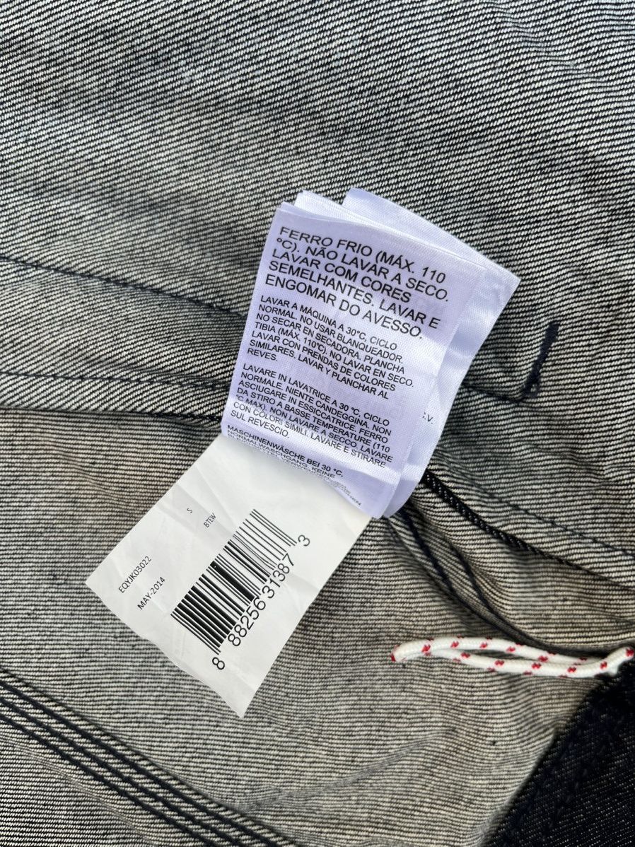 Quiksilver × Vintage VINTAGE RAW QUICKSILVER DENIM JACKET Size US XXS / EU 40 - 9 Thumbnail