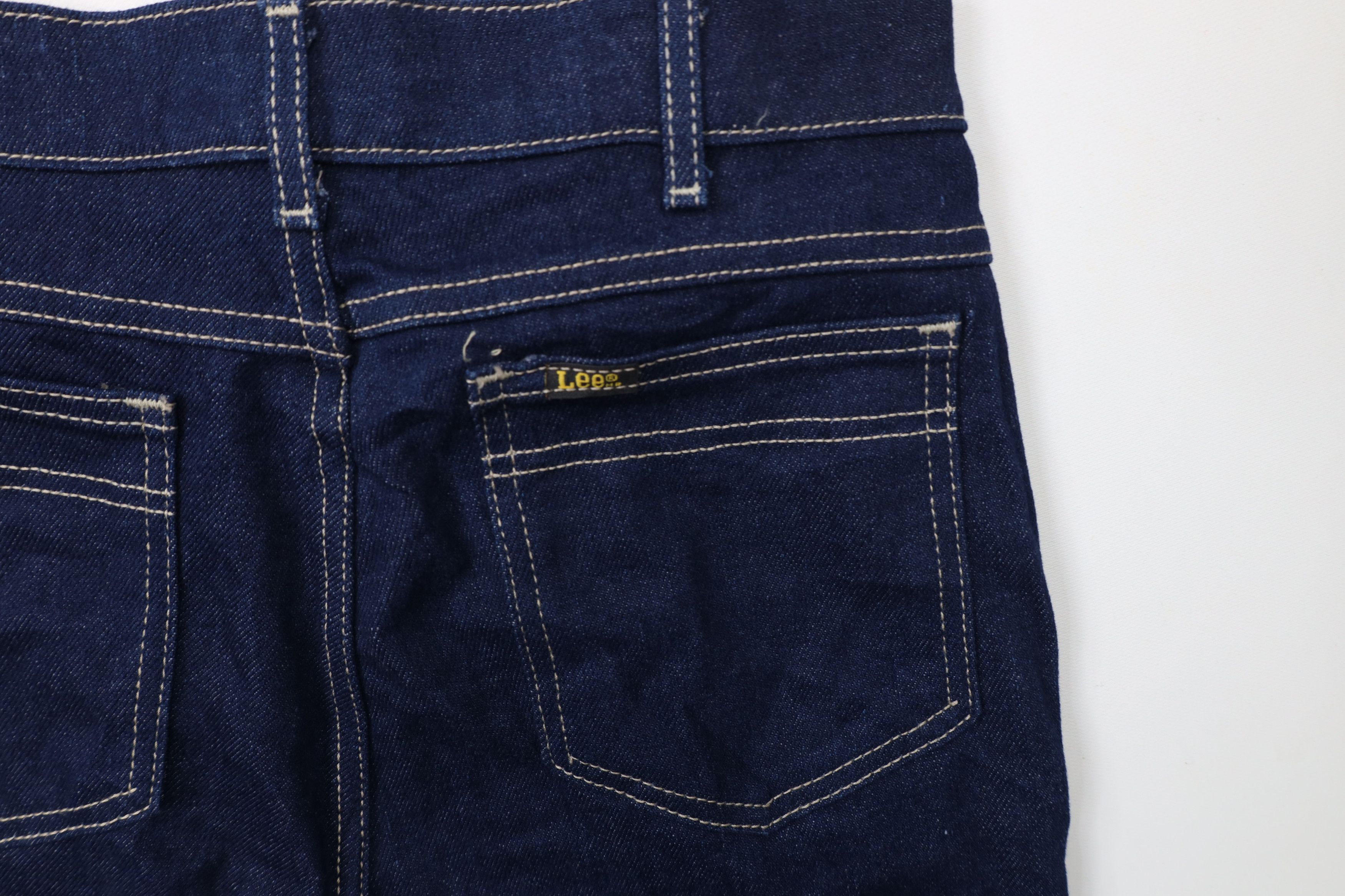 Lee × Vintage Vintage 80s 90s Lee Straight Leg Denim Jeans Indigo Blue USA Size US 30 / EU 46 - 13 Thumbnail