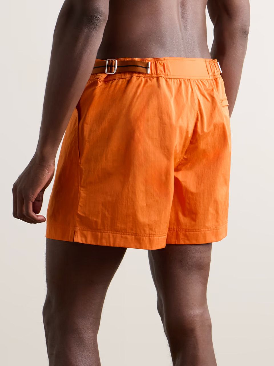 Ermenegildo Zegna o1s1rm0325 RN7854 Short in Orange Size US 34 / EU 50 - 3 Thumbnail