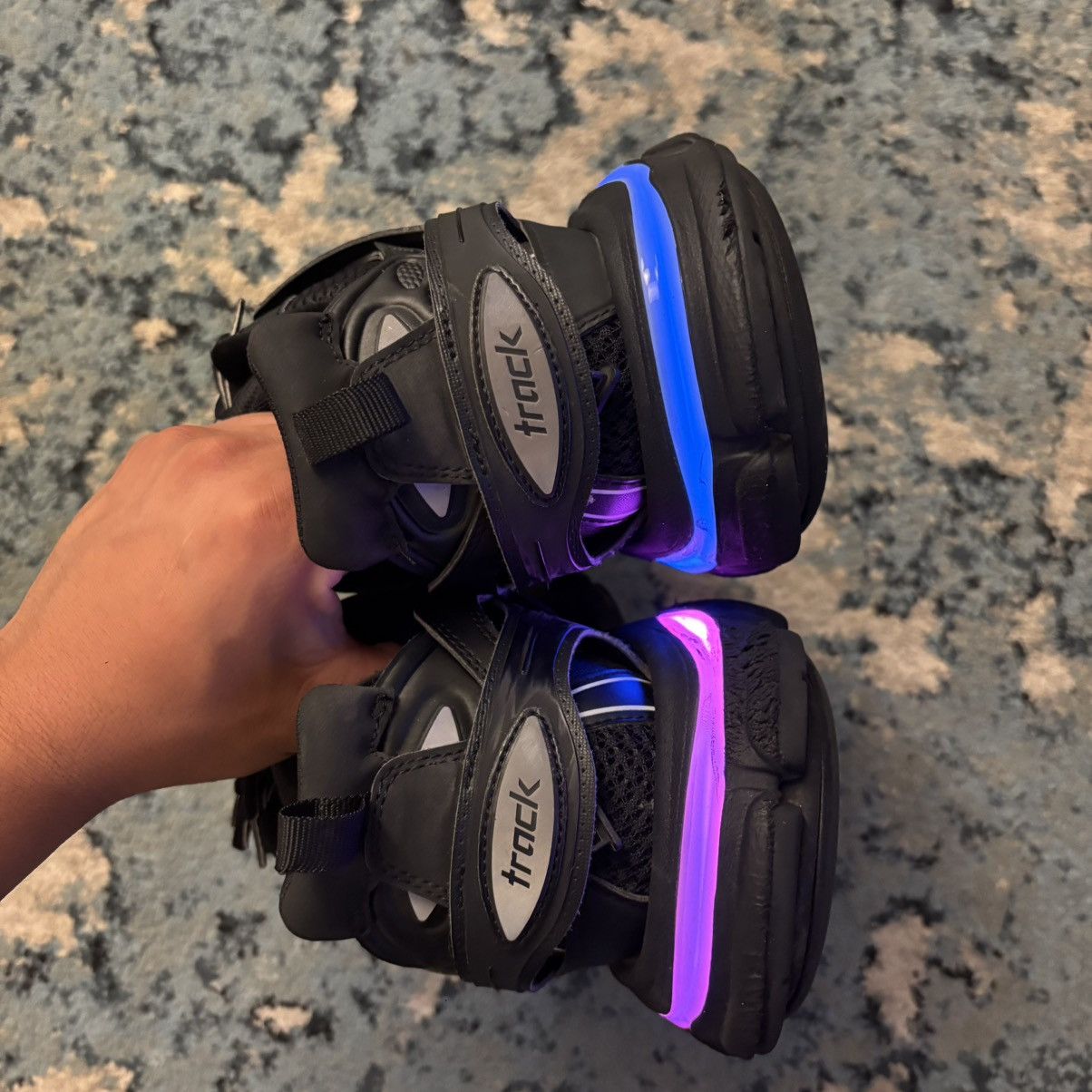 Balenciaga Balenciaga Track LED Sneaker Size 44 (11US) Worn Lightly Size US 11 / EU 44 - 5 Thumbnail