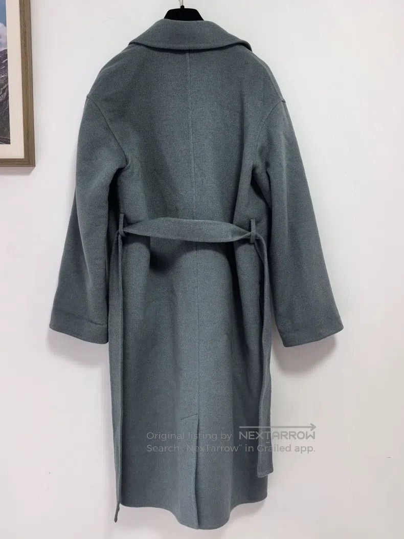 Hermes Hermes Misty Blue Cashmere Overcoat Size XS / US 0-2 / IT 36-38 - 7 Thumbnail