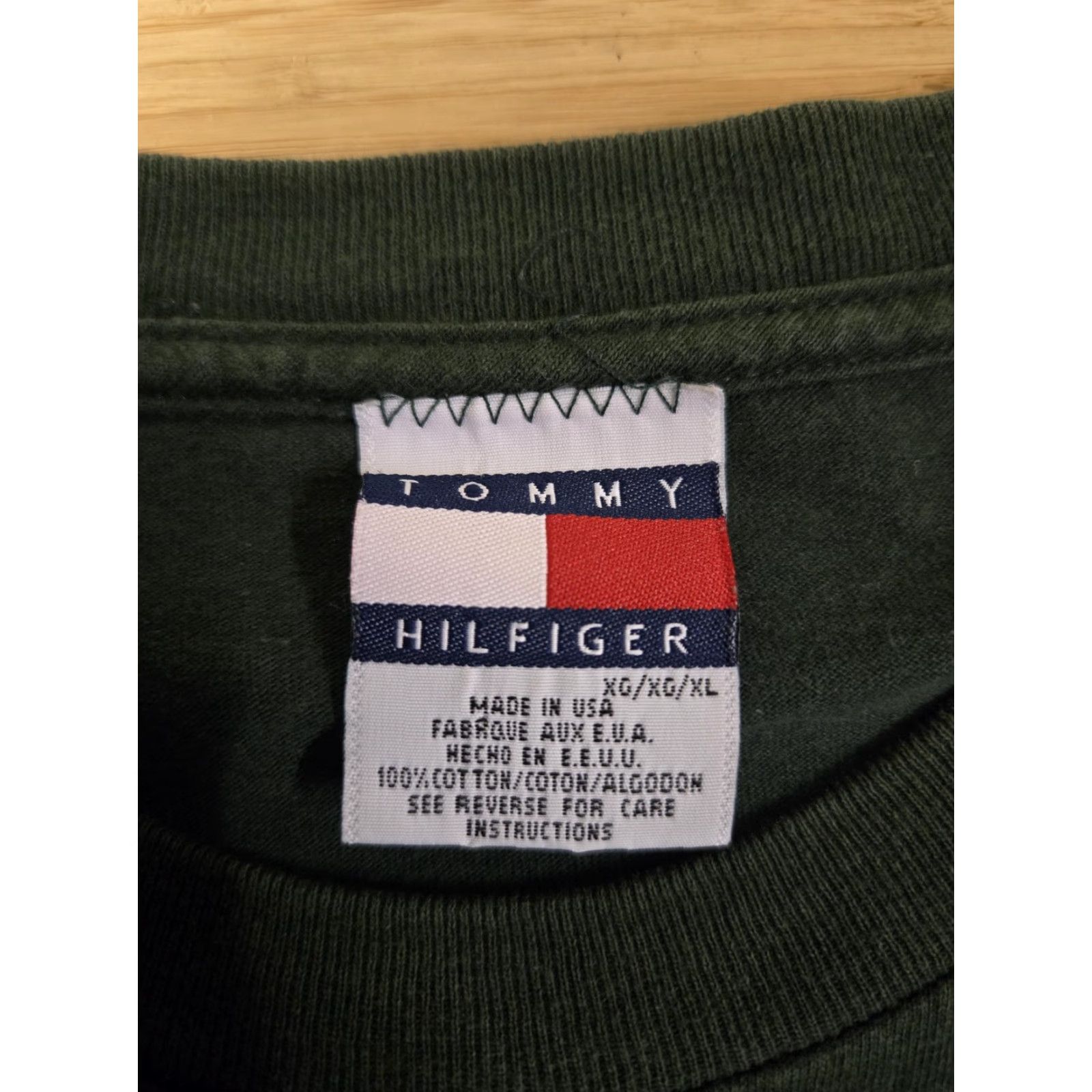 Tommy Hilfiger VINTAGE Tommy Hilfiger Shirt Mens XL Green Sports 2000s Tommy 2000 Made USA Shirt Mens XL Green Tommy SPORTS 2000s Size US XL / EU 56 / 4 - 5 Thumbnail