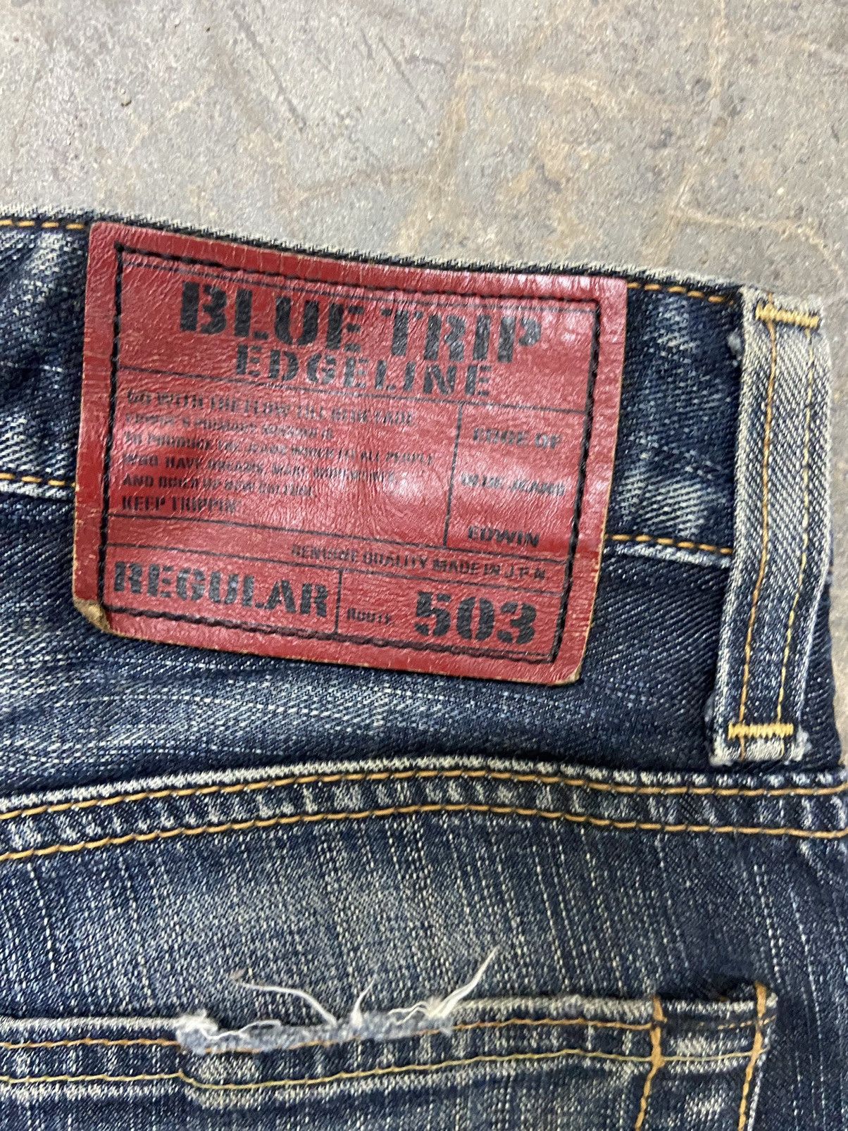 Edwin 🔥 Vintage Edwin Jeans distressed if six was nine Size US 32 / EU 48 - 19 Thumbnail