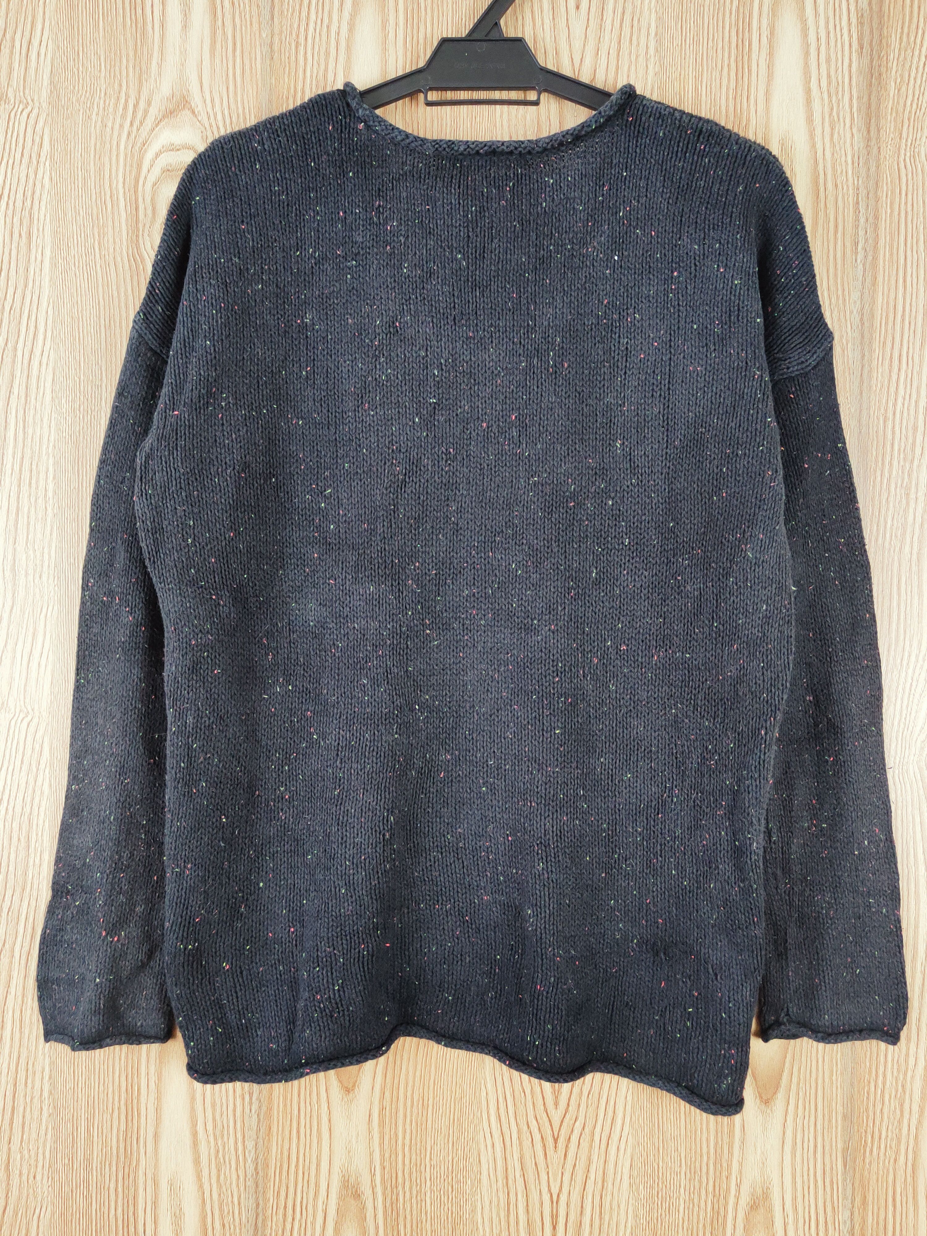 Japanese Brand × Vintage Uniqlo Black Knitwear Sweatshirts #W423 Size US M / EU 48-50 / 2 - 7 Thumbnail