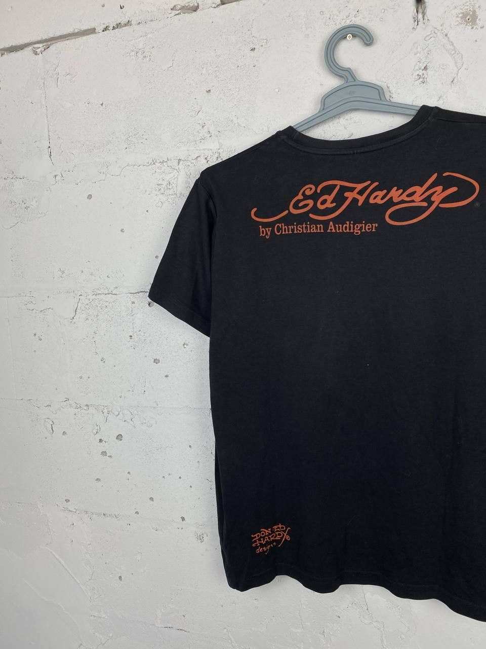 Ed Hardy × Japanese Brand × Vintage Ed Hardy by Christian Audigier Skulls Drip Y2K Tee Tshirt Size US XL / EU 56 / 4 - 6 Thumbnail