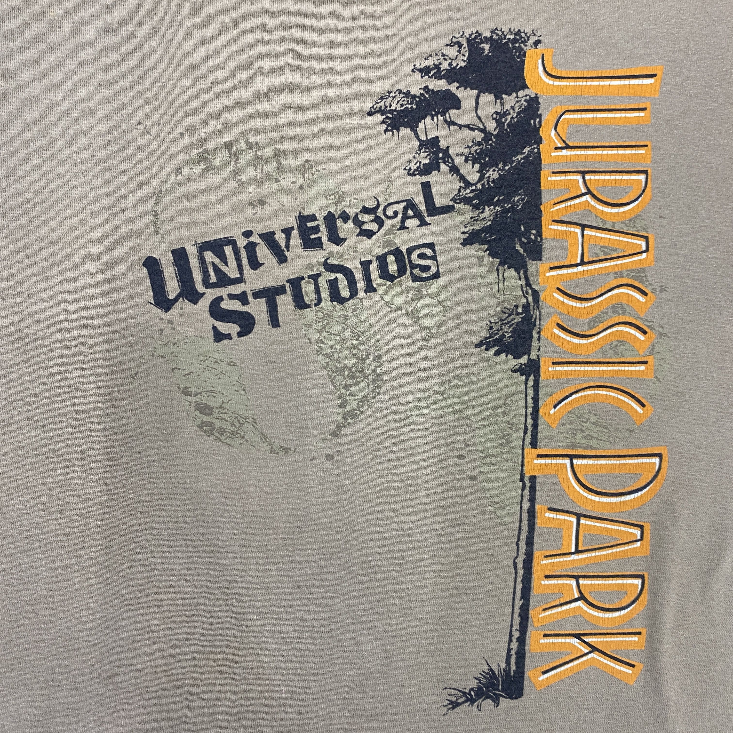 Universal Studios Vintage Universal Studios Jurassic Park Tshirt - K059 Size US M / EU 48-50 / 2 - 3 Thumbnail