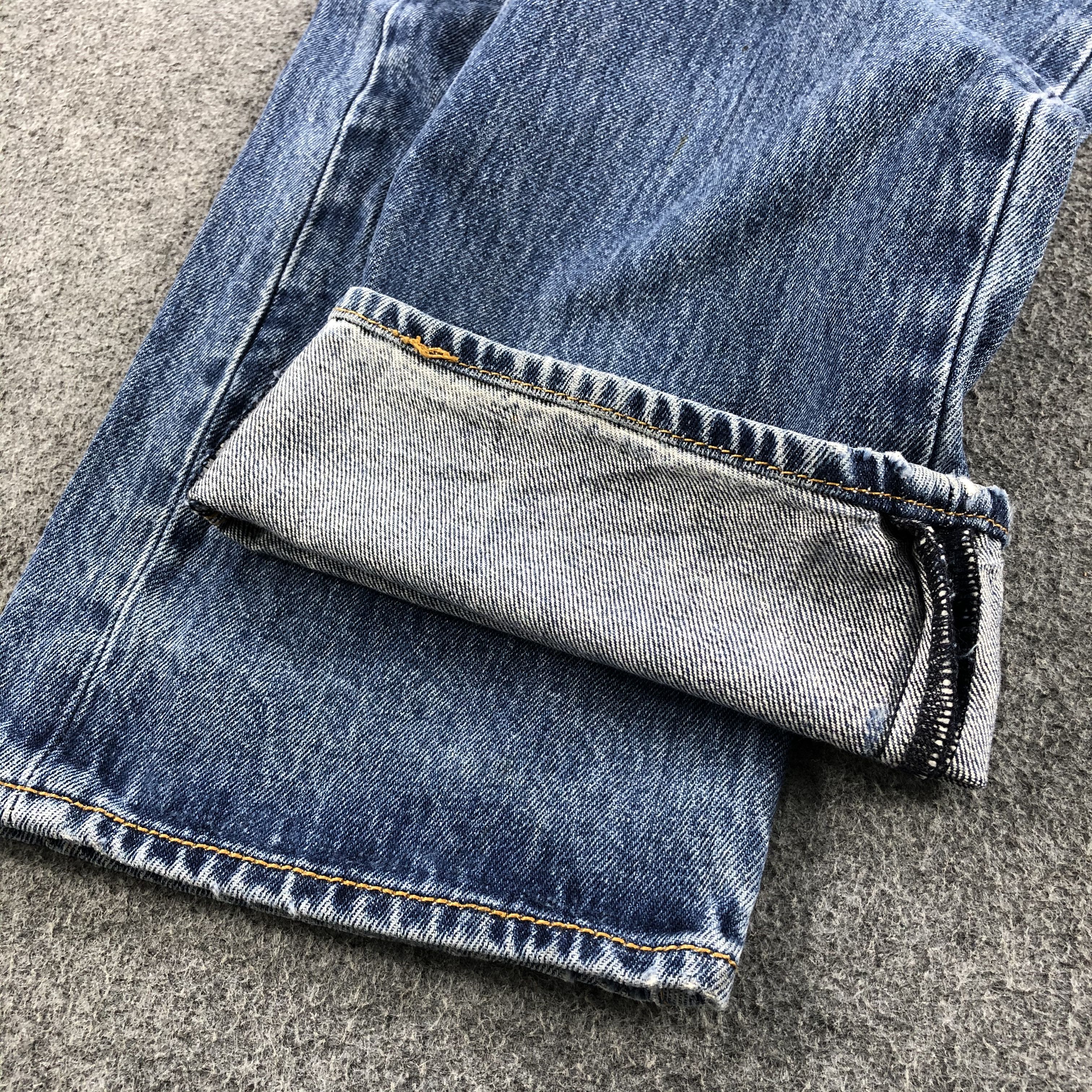 Levi's Vintage Blue Wash Levis 501 Jeans-J1444 Size US 37 - 5 Thumbnail
