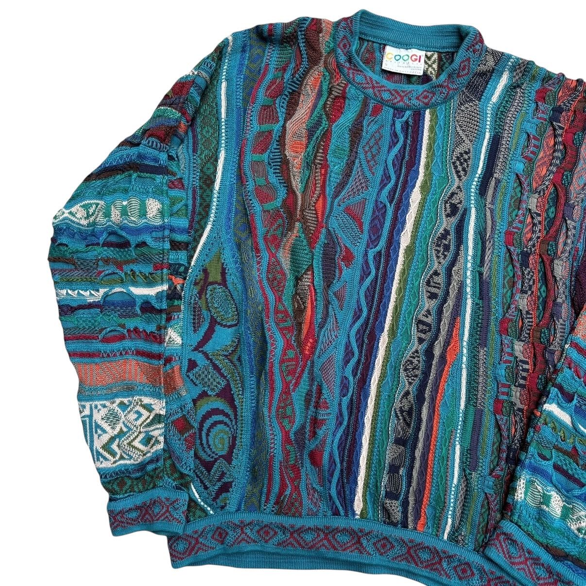Coogi Vintage Coogi 3d Knit Sweater Size US S / EU 44-46 / 1 - 6 Thumbnail