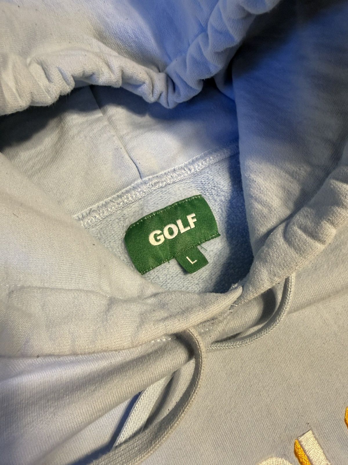 Golf Wang Golf Wang 3D Logo Embroidered Teal Light Blue Hoodie Size US L / EU 52-54 / 3 - 2 Thumbnail
