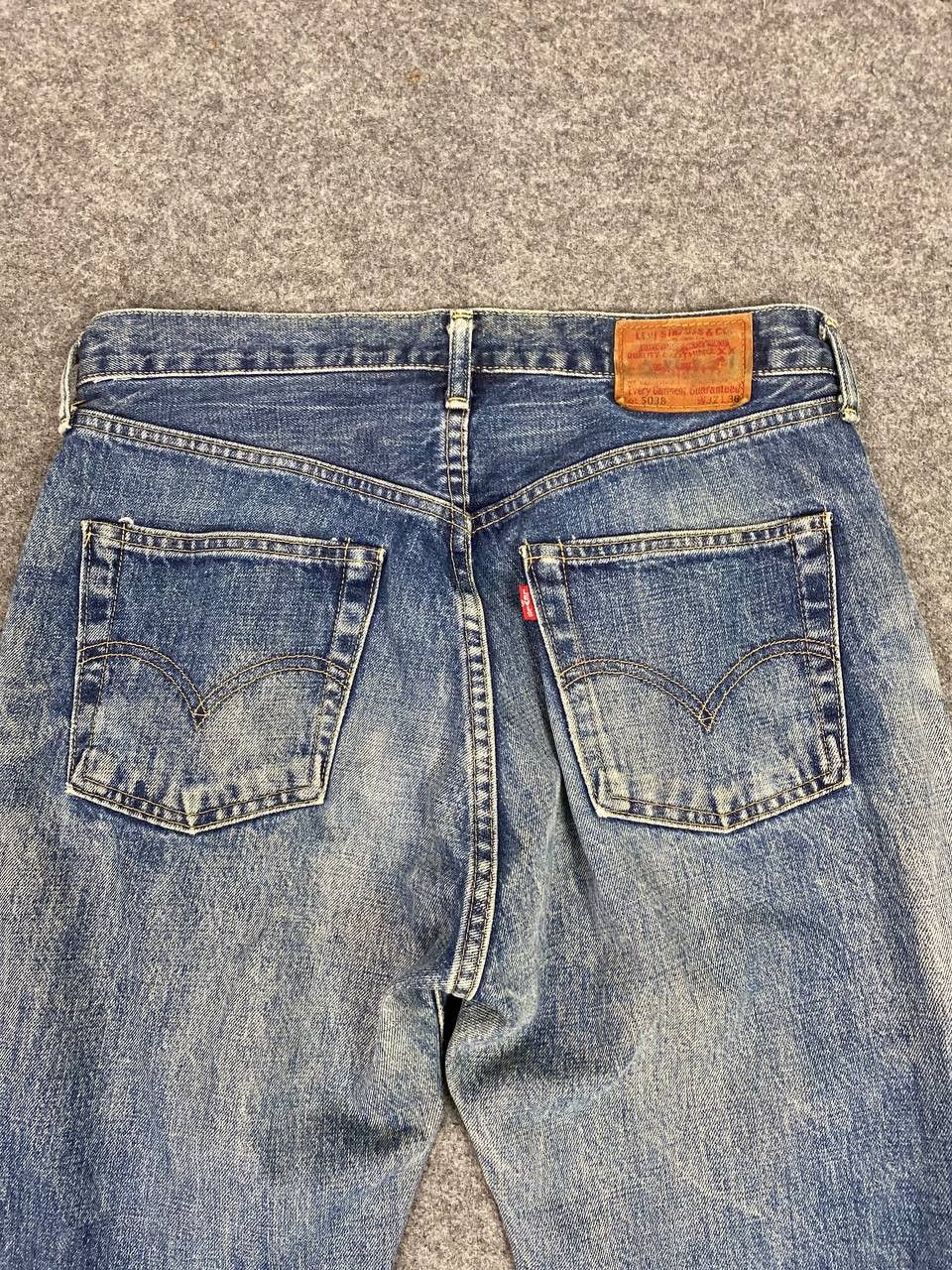 Levi's vintage levis 503b-xx big e selvedge denim nice design Size US 32 / EU 48 - 3 Thumbnail