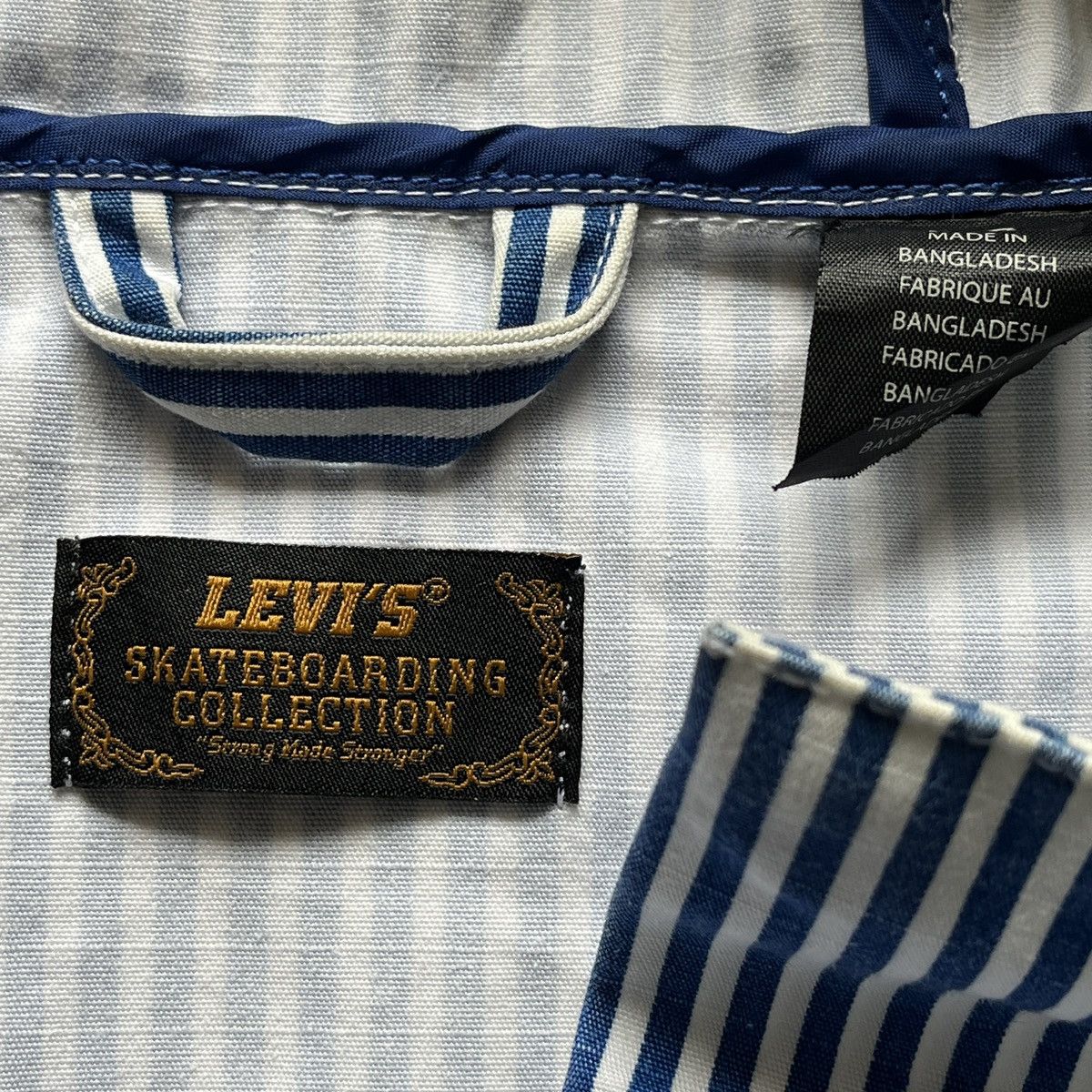 Levi's Vintage Clothing × Vintage Levis Skateboarding Collection Hickory Hoodie Size US L / EU 52-54 / 3 - 15 Thumbnail