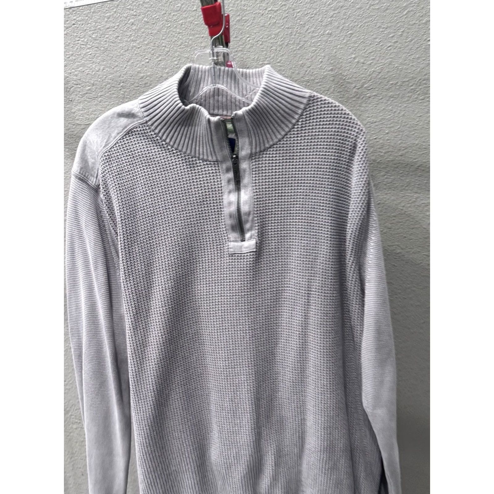 Tommy Bahama MINT Tommy Bahama Gray Knit Zip SWEATER 2XL XXL Shirt Mens Knit Zip Cardigan Multicolor 90s Size US XXL / EU 58 / 5 - 4 Thumbnail