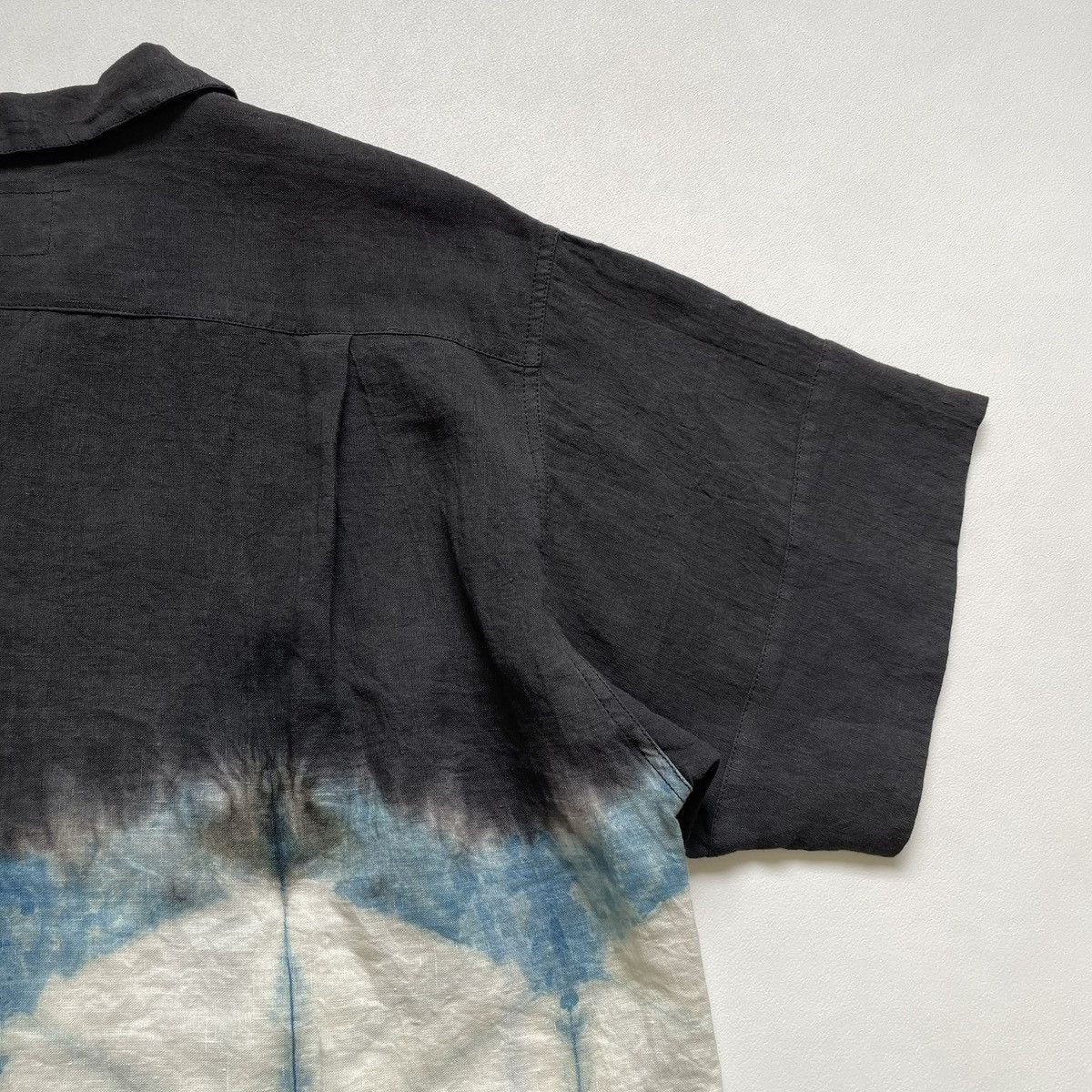 Story Mfg. ‘Peace Tie Dye Print’ Linen Shirt Size US M / EU 48-50 / 2 - 17 Thumbnail