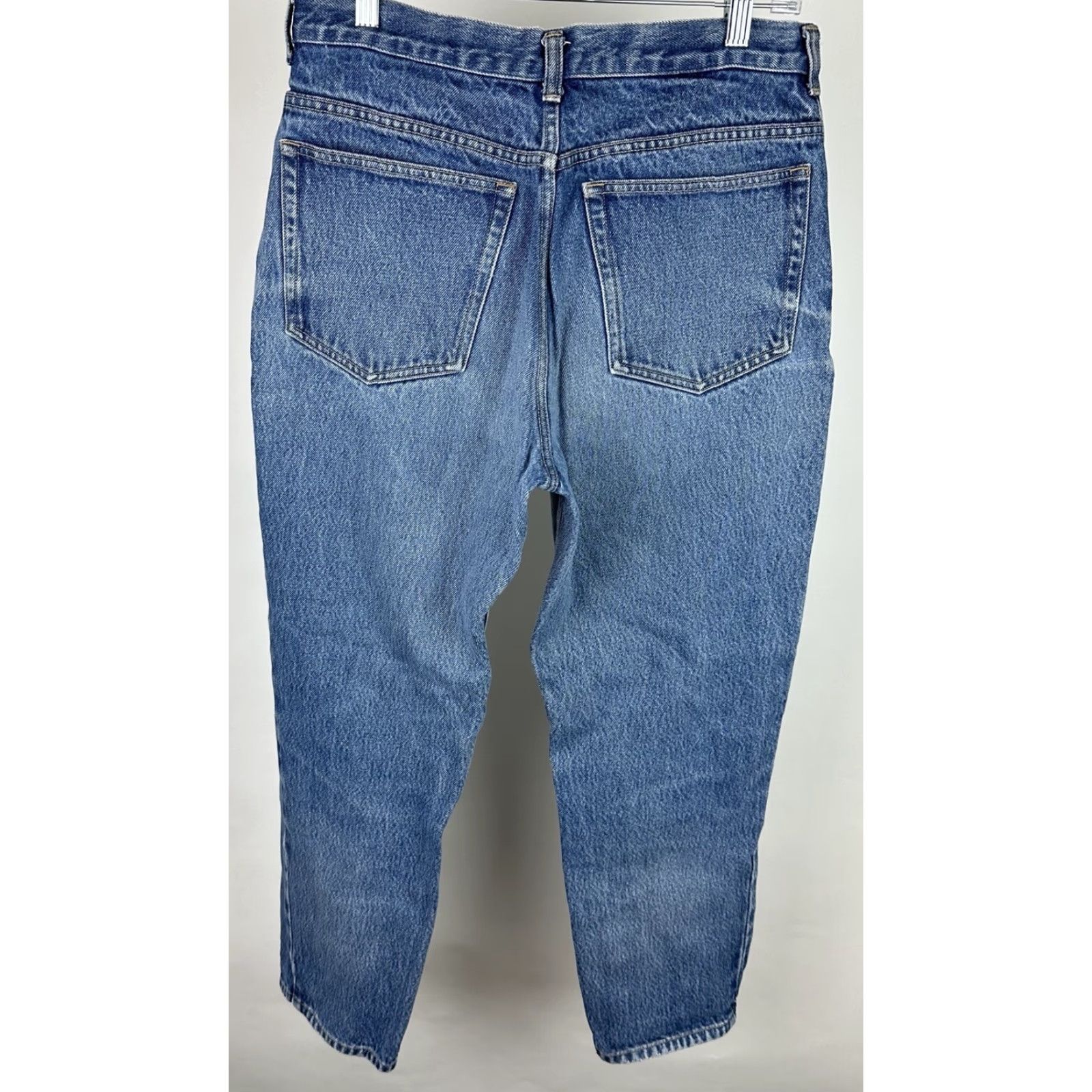 Lands' End VINTAGE Lands' End Jeans Mom 31x28 Blue 90s Grunge High Rise 5-Pocket Womens 80s 31" XS? Size 24" / US 00 / IT 34 - 7 Thumbnail