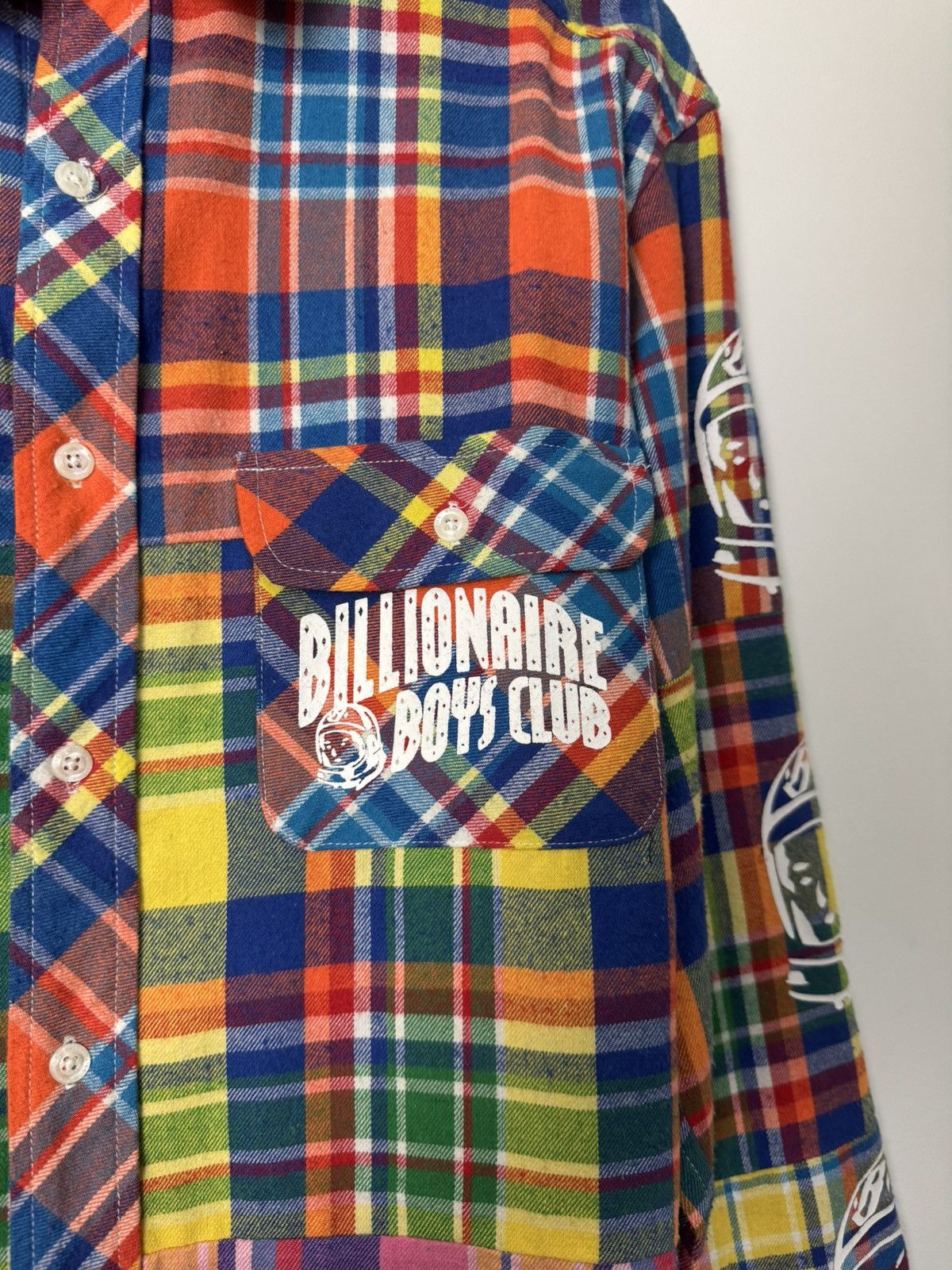 Billionaire Boys Club Billionaire Boys Club Patchwork Flannel Shirt Multicolor Size US M / EU 48-50 / 2 - 5 Thumbnail