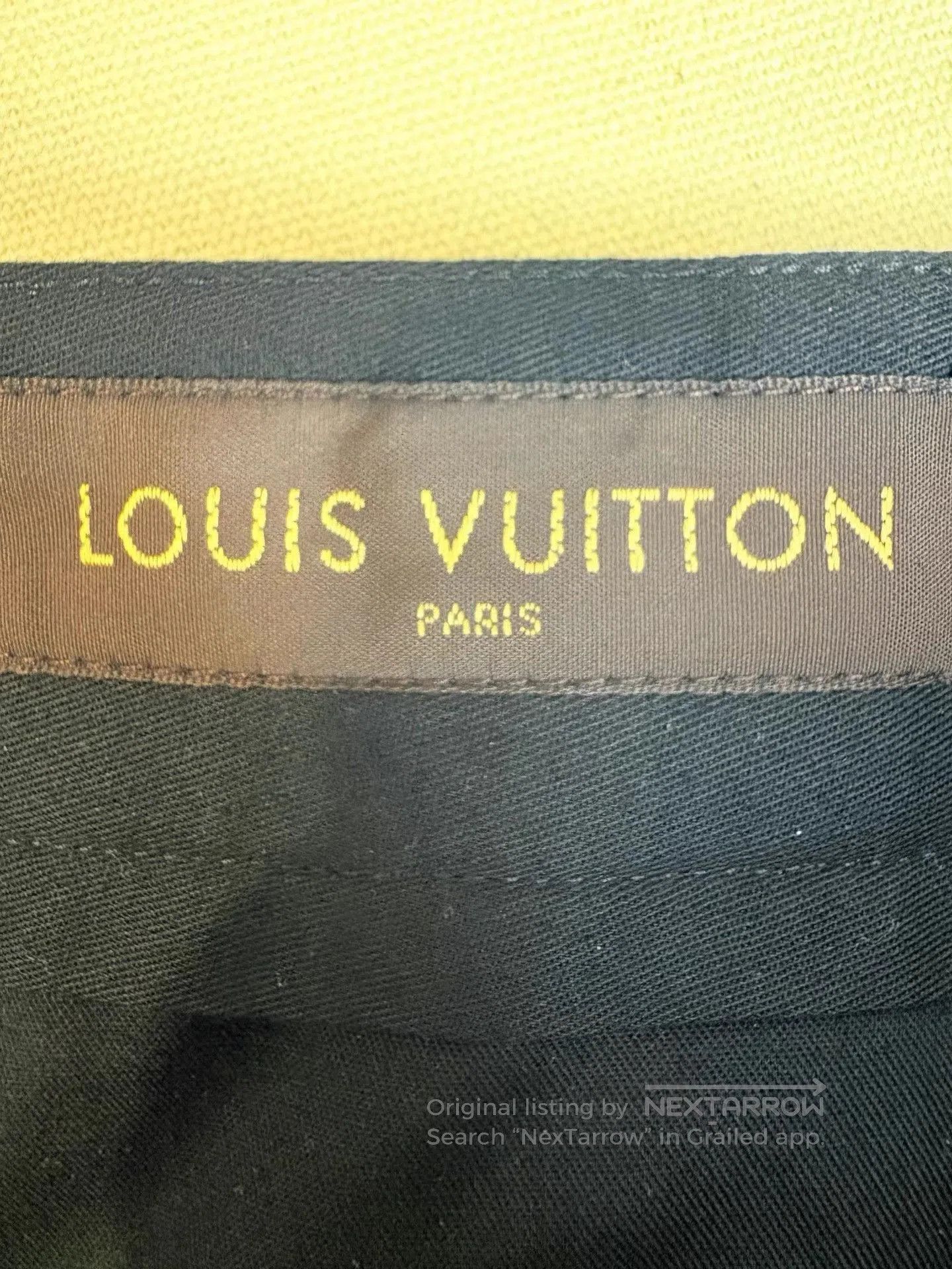 Louis Vuitton Black Casual Pants Size 32. Size US 32 / EU 48 - 4 Thumbnail