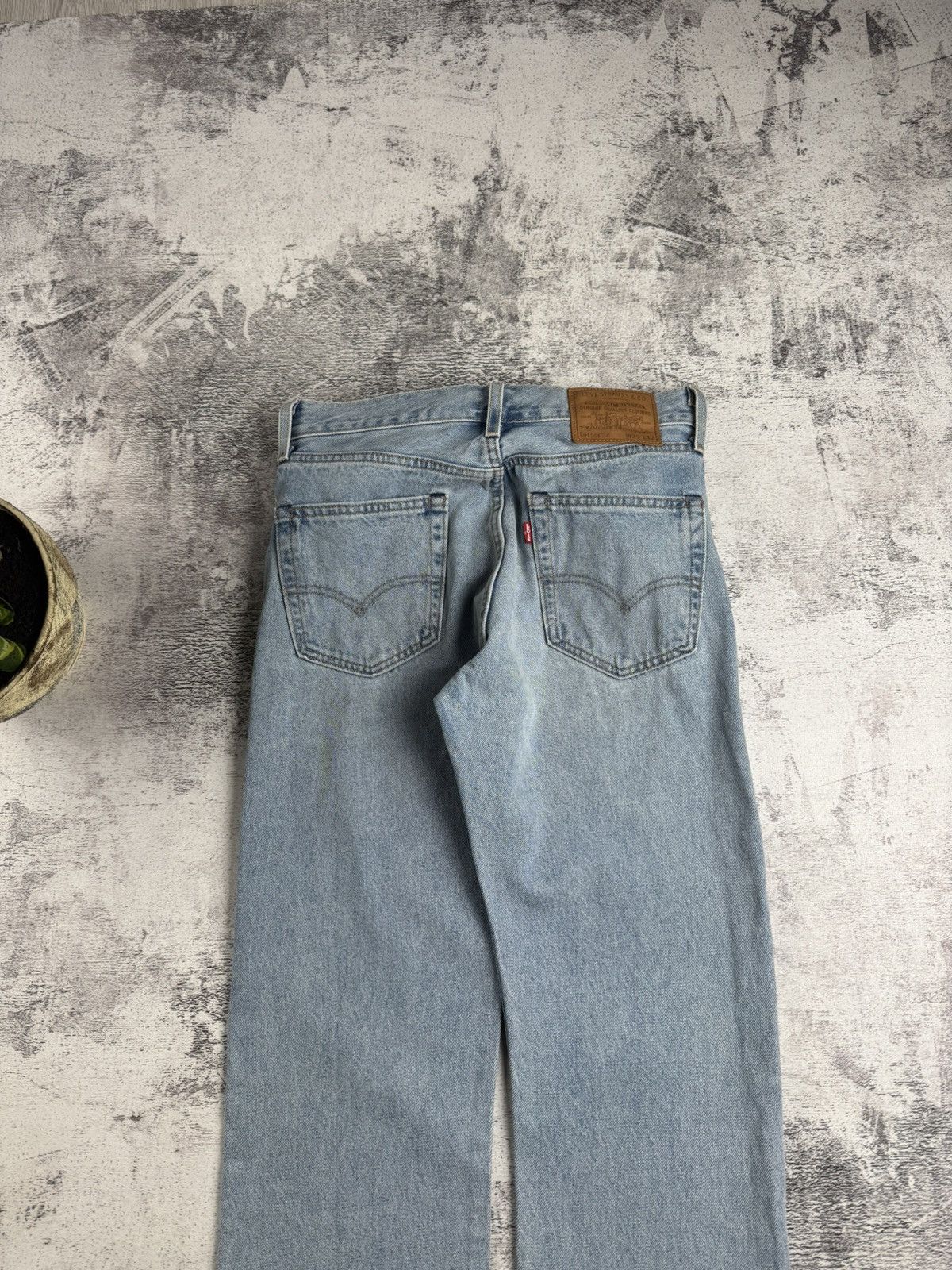 Levi's Levis 551 Premium Work Wear Men’s W29 L32 Cotton Light Blue Jeans Pants Trousers Size US 30 / EU 46 - 6 Thumbnail