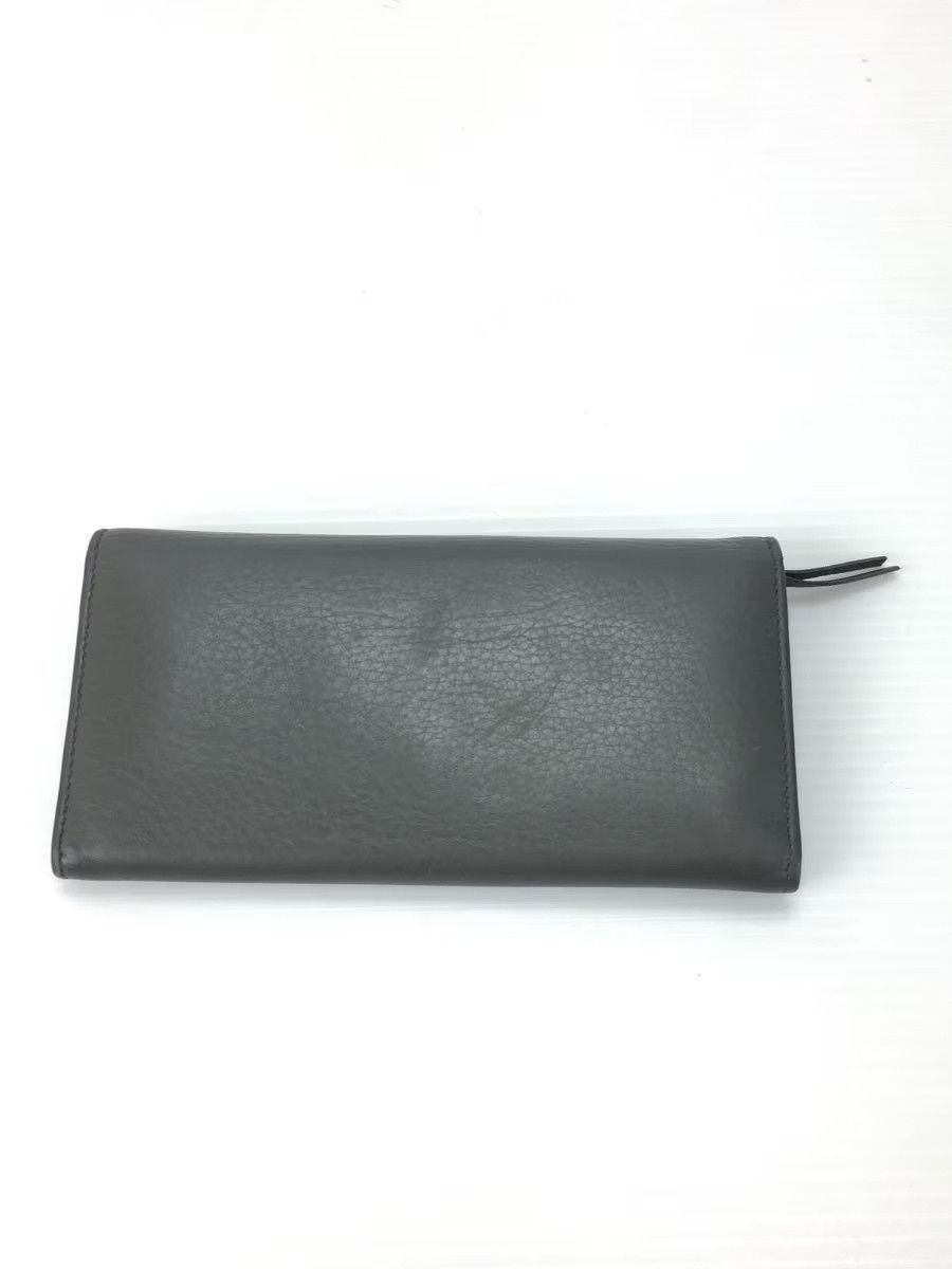 Balenciaga Balenciaga Paper Leather Long Wallet Grey Size ONE SIZE - 2 Thumbnail