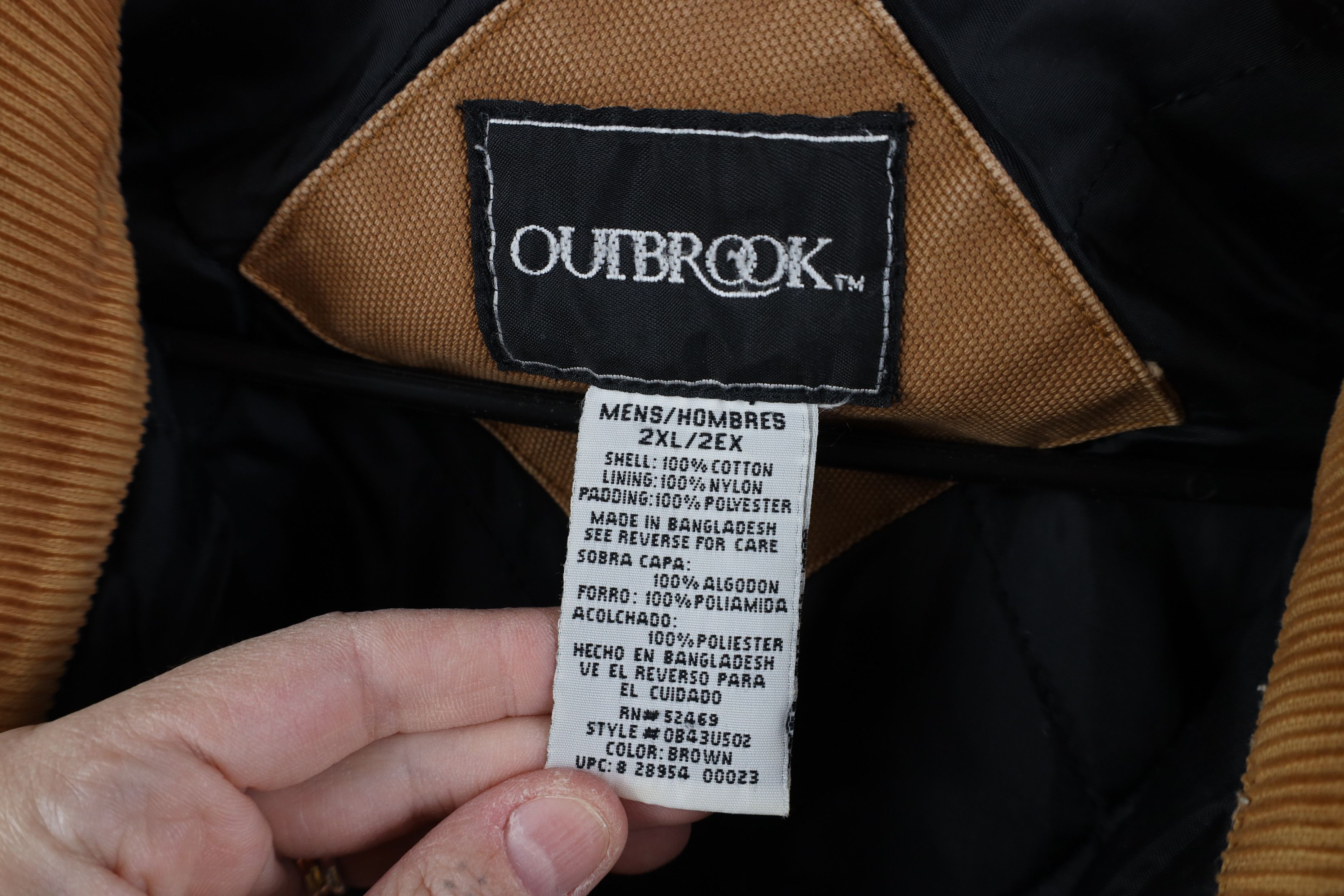 Vintage Vintage 90s Y2K Streetwear Canvas Quilted Chore Barn Jacket Size US XXL / EU 58 / 5 - 9 Thumbnail