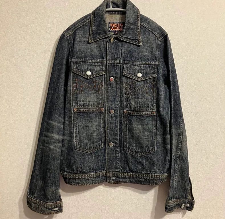 walter van beirendonck 90s denim jacket