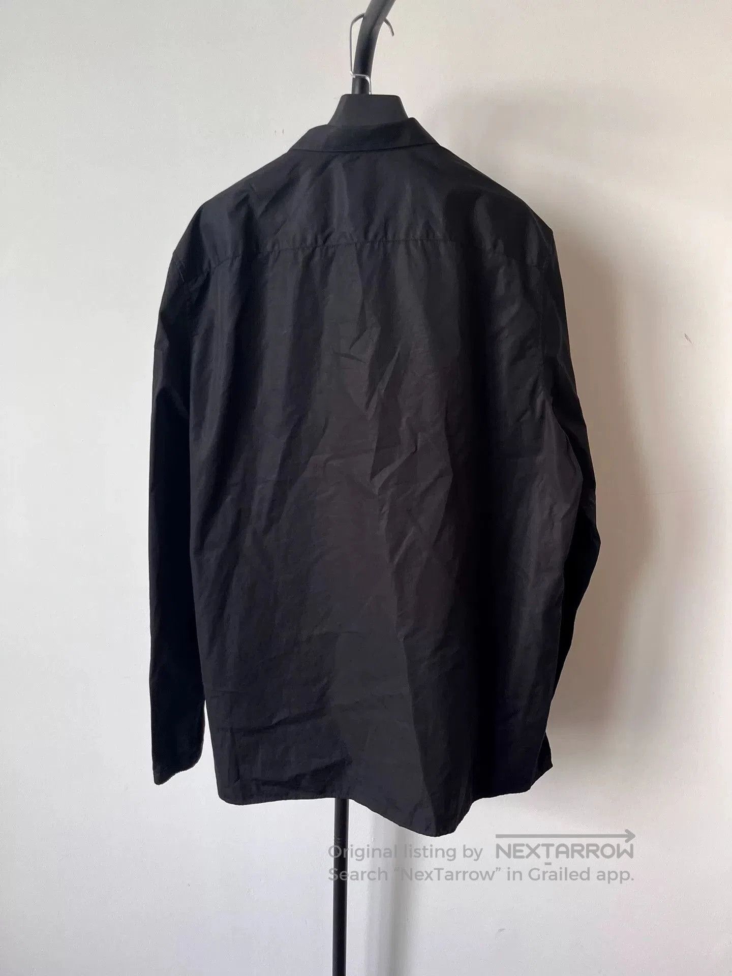 Givenchy Givenchy Black Logo Print Long Sleeve Shirt. Size US L / EU 52-54 / 3 - 2 Thumbnail