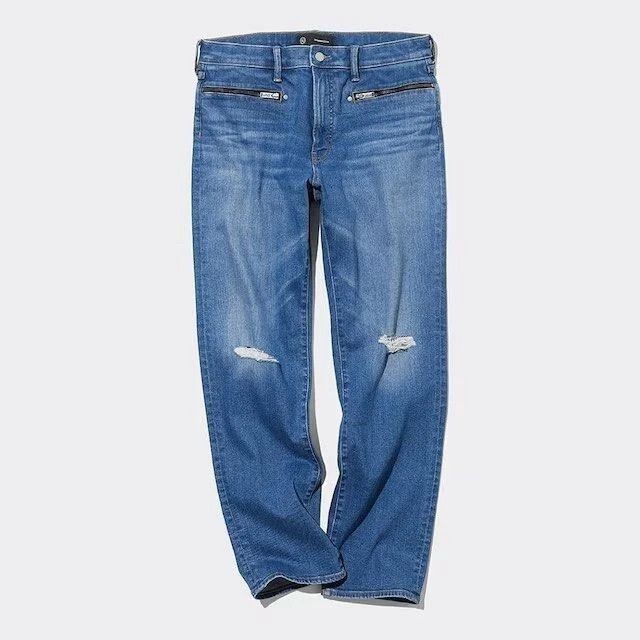 GU × Undercover GU x UNDERCOVER Slim Damaged Jeans Denim Size US 38 / EU 54 - 1 Preview