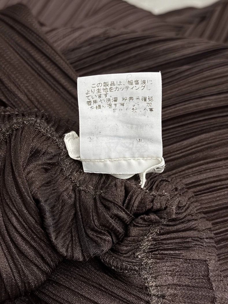 Issey Miyake Issey Miyake size:3 Brown feathered hollowed-out rhombus-s Size 42" / US 20 - 5 Thumbnail