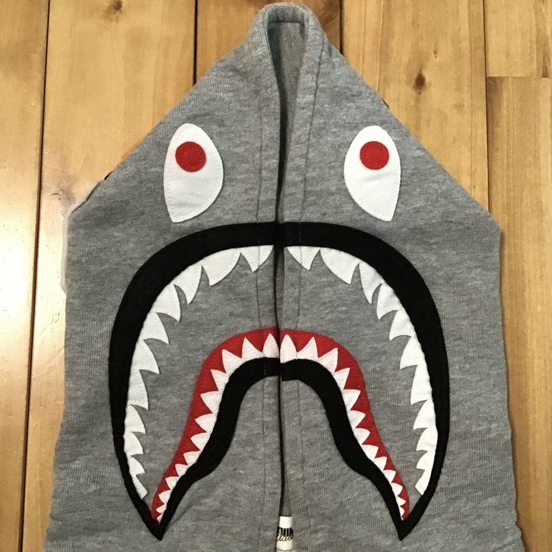 Bape × Nigo BAPE Sweat Shark Hoodie Varsity Jacket a bathing ape NIGO Size US M / EU 48-50 / 2 - 3 Thumbnail