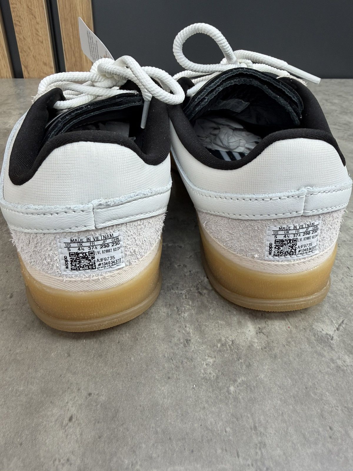 Adidas Bad Bunny x Adidas Gazelle Indoor Off White Sneakers 37 1/3 Size US 6.5 / IT 36.5 - 9 Thumbnail