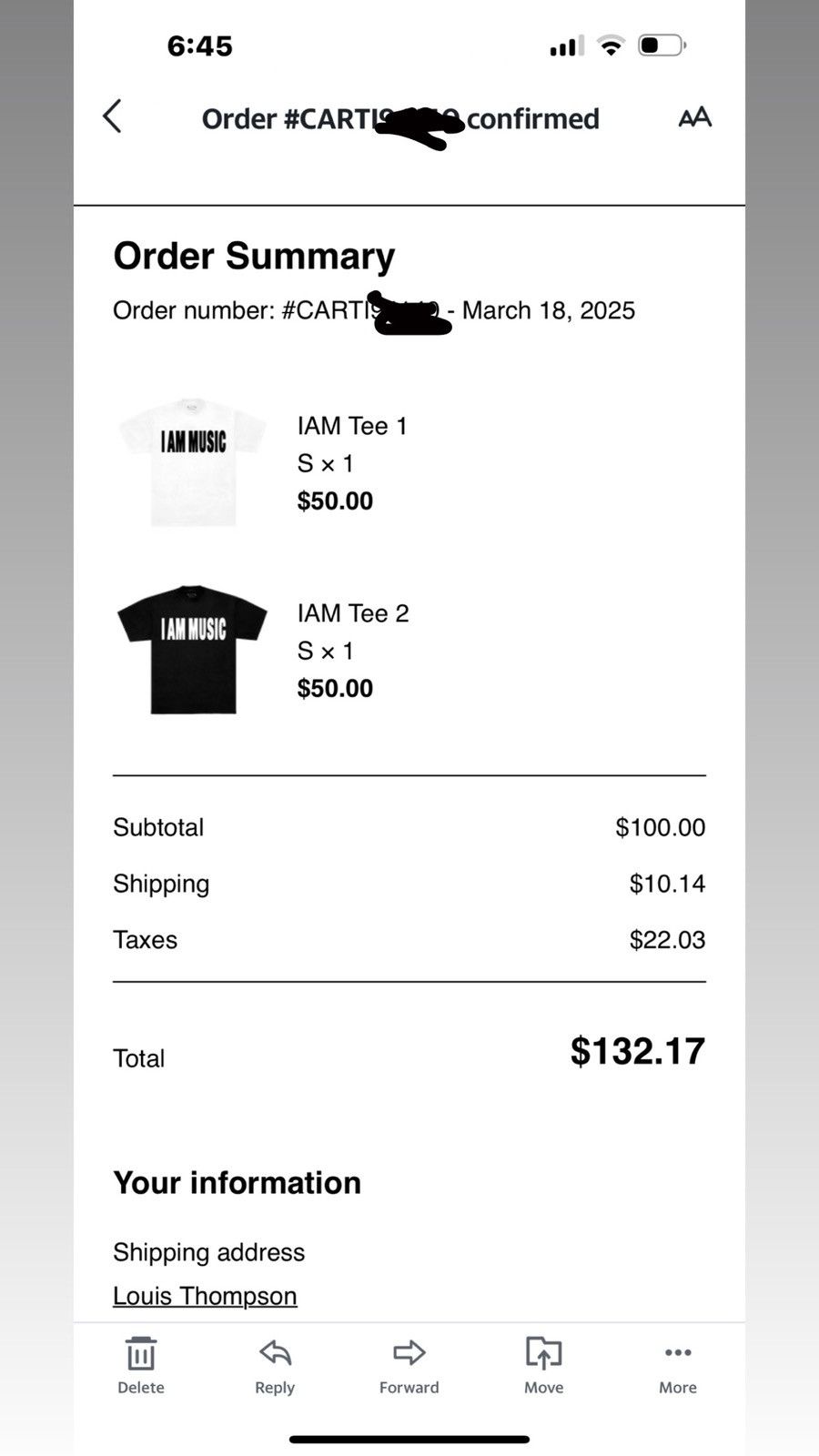 Playboi Carti Playboi Carti I AM MUSIC t-shirt Size US S / EU 44-46 / 1 - 6 Thumbnail