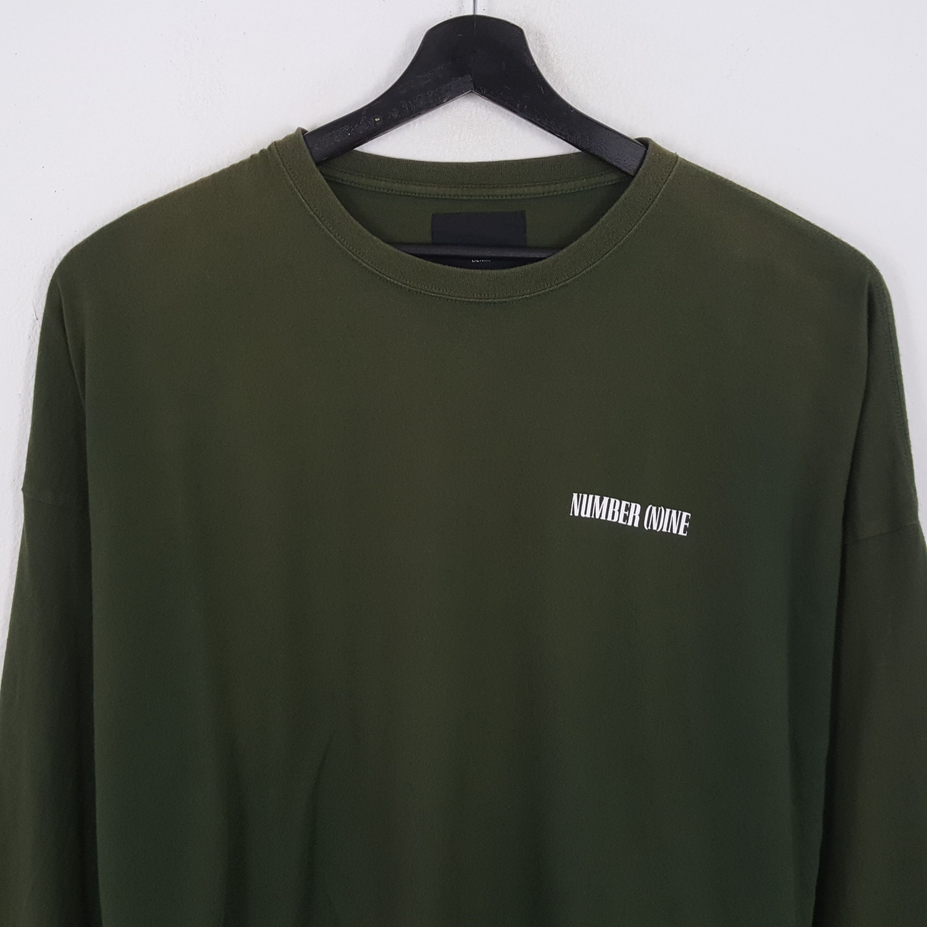 Japanese Brand × Number (N)ine × Vintage NUMBER (N)INE Japanese Brand Fashion Designer Tshirt Size US XXL / EU 58 / 5 - 4 Thumbnail