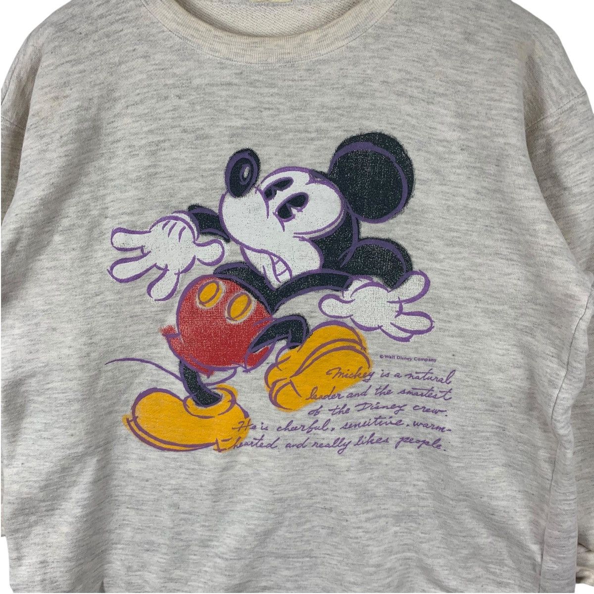 Disney Vintage DISNEY MICKEY MOUSE Dia Club Disneyland Sweatshirt Size M / US 6-8 / IT 42-44 - 5 Thumbnail