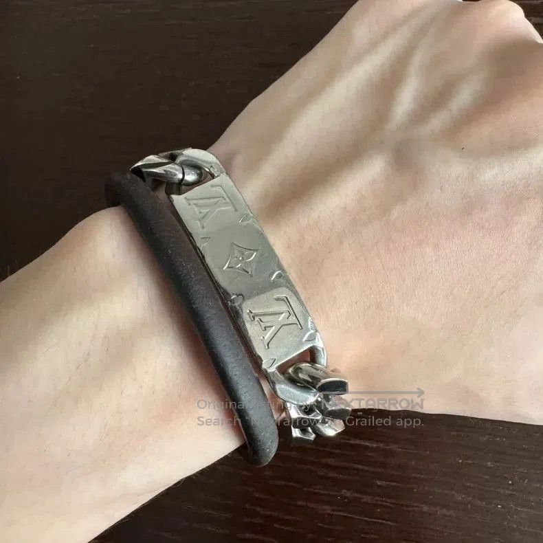 Louis Vuitton Louis Vuitton Cuban Chain Bracelet. Size ONE SIZE - 2 Thumbnail